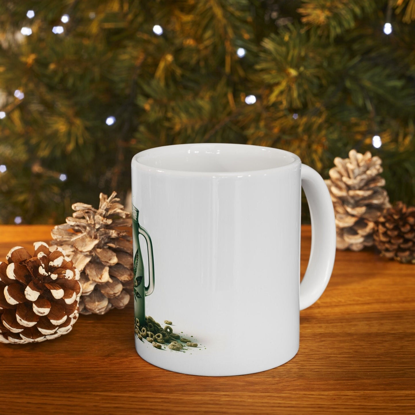 CEREAL MILK - Weed Coffee Mug (11oz) - Perfect Strains Gift for Smokers, Stoners, Growers; Wake and Bake Mug / 420 Weed Mug, Marijuana Gift
