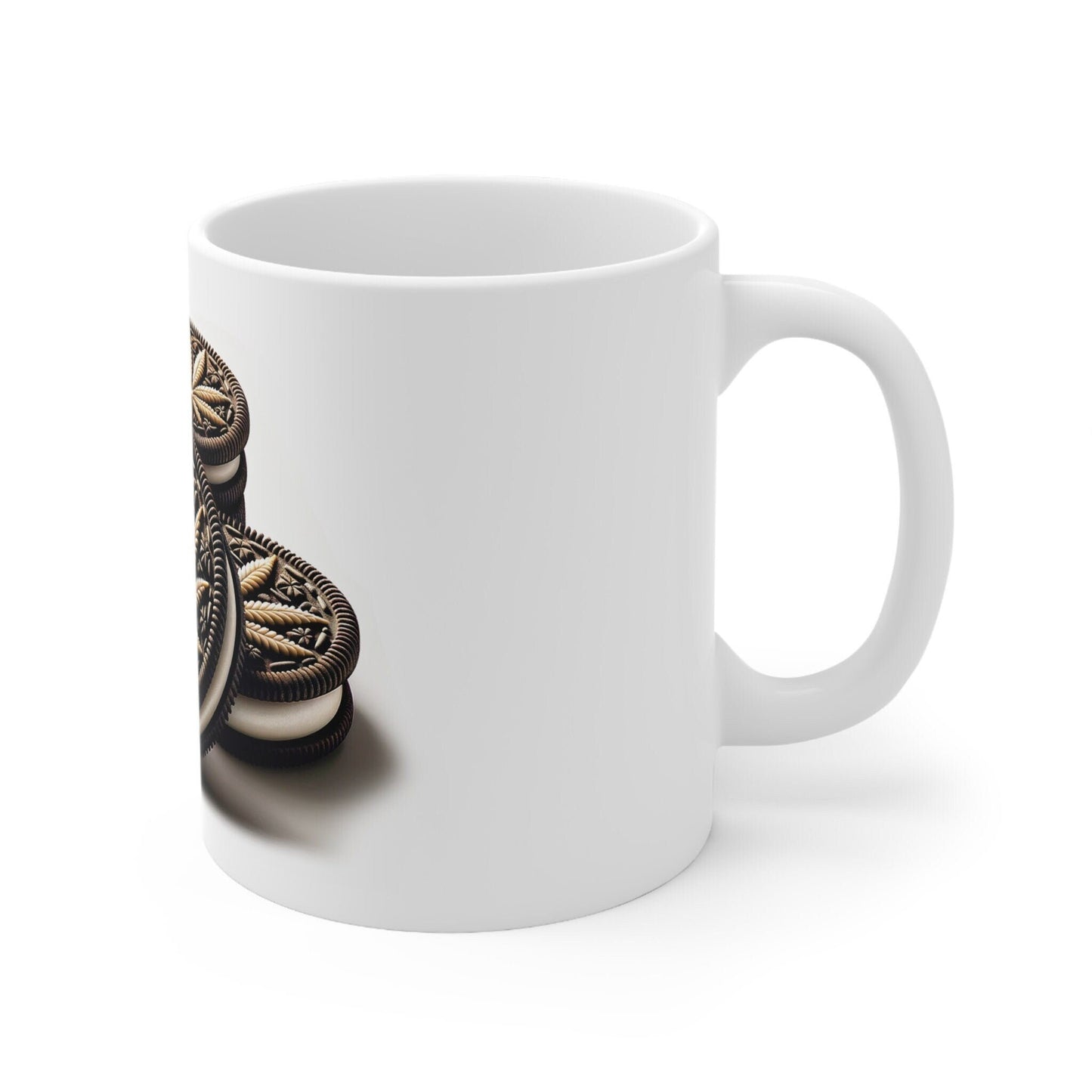 OREOZ - Weed Coffee Mug (11oz) - Perfect Strains Gift for Smokers, Stoners, Growers; Wake and Bake Mug / 420 Weed Mug, Marijuana Gift