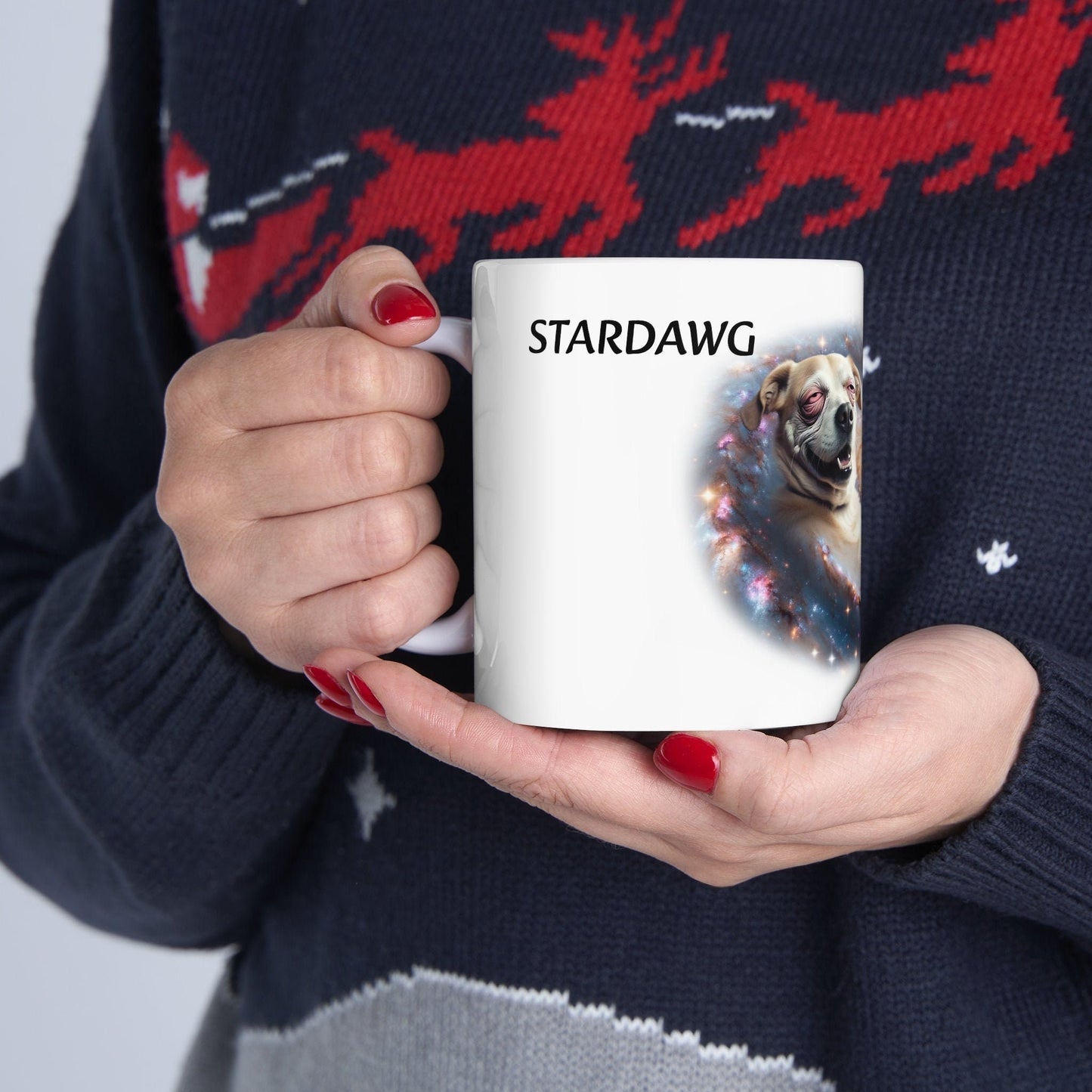 STARDAWG - Weed Coffee Mug (11oz) - Perfect Strains Gift for Smokers, Stoners, Growers; Wake and Bake Mug / 420 Weed Mug, Marijuana Gift