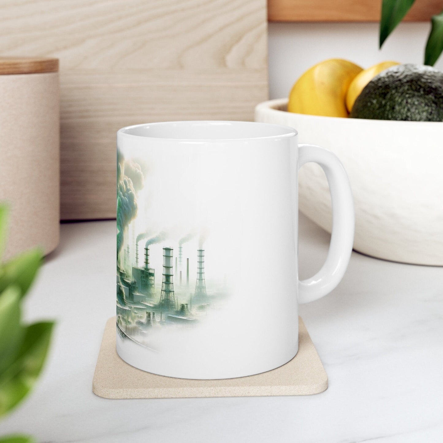 CHERNOBYL - Weed Coffee Mug (11oz) - Perfect Strains Gift for Smokers, Stoners, Growers; Wake and Bake Mug / 420 Weed Mug, Marijuana Gift