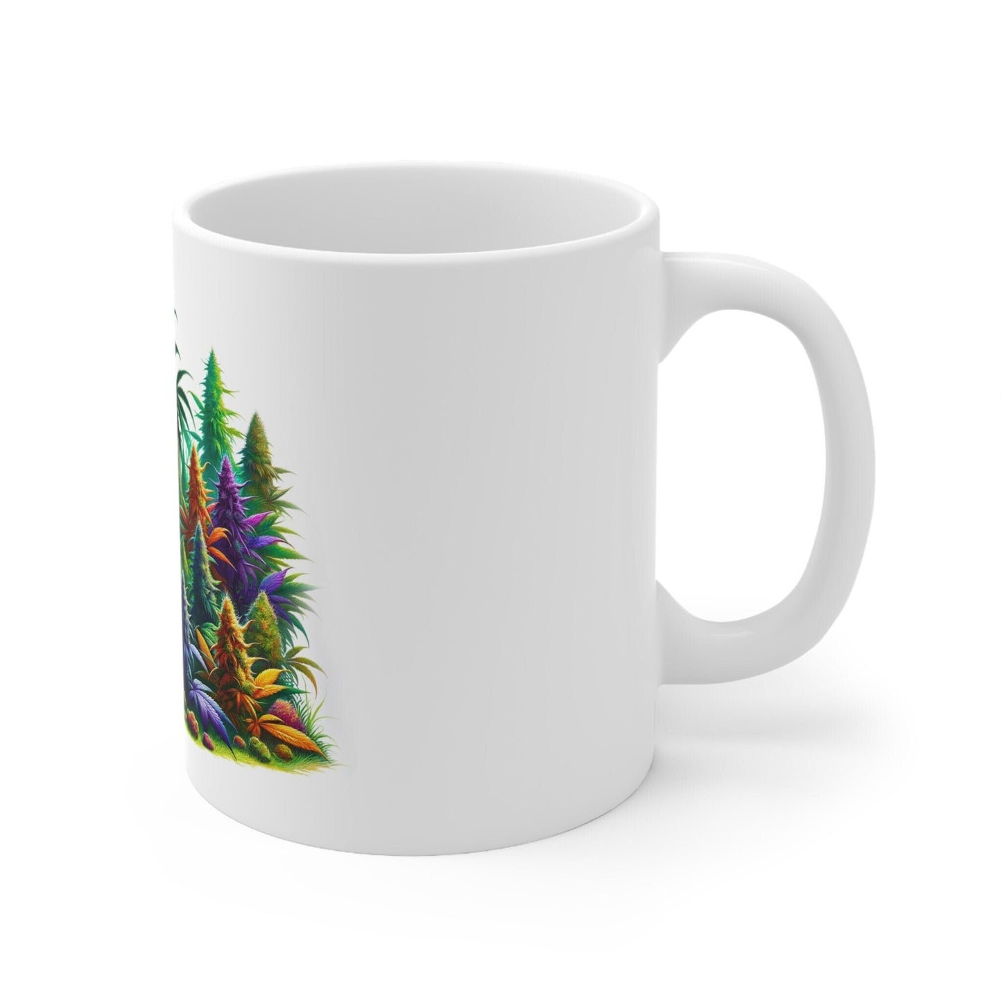 BISCOTTI - Weed Coffee Mug (11oz) - Perfect Strains Gift for Smokers, Stoners, Growers; Wake and Bake Mug / 420 Weed Mug, Marijuana Gift