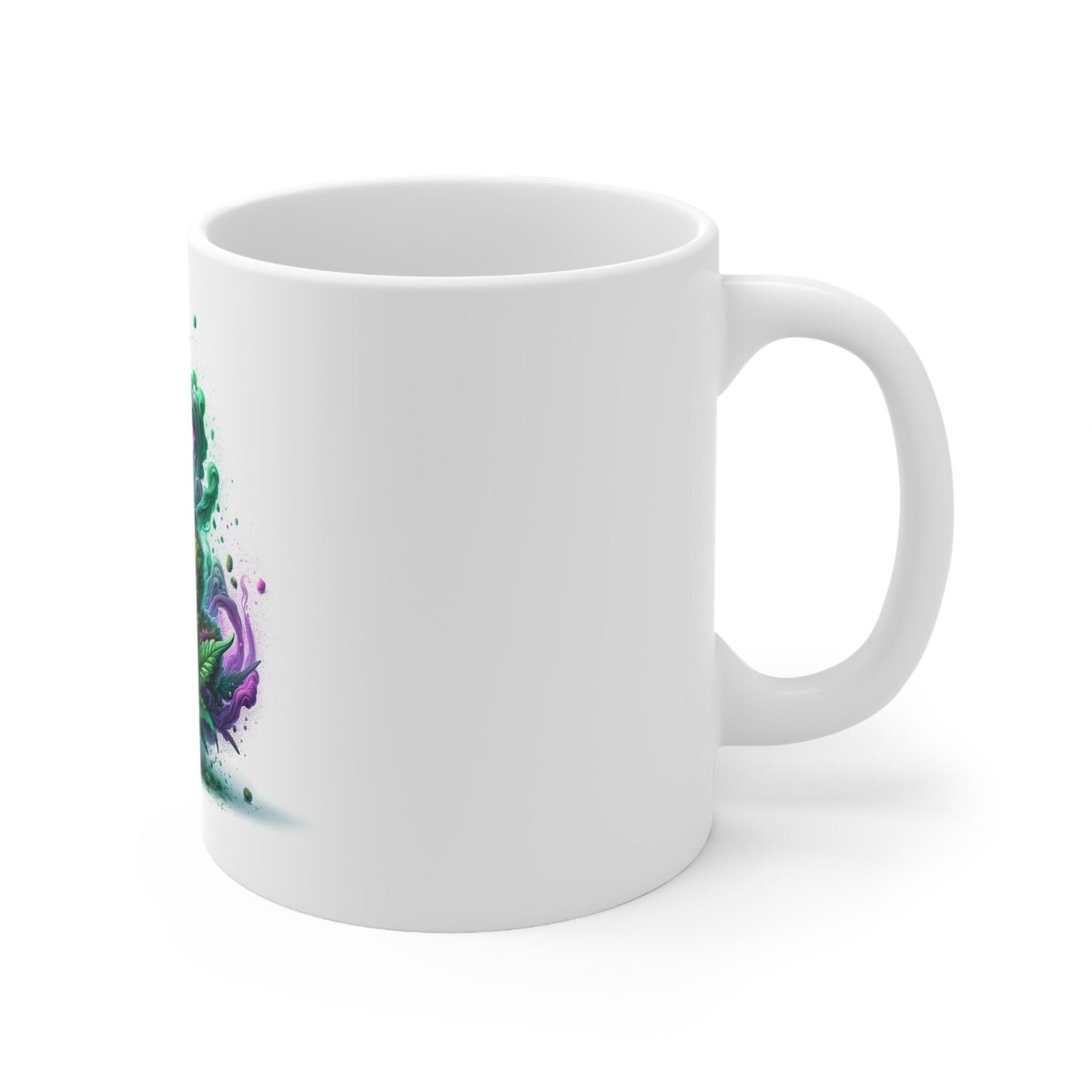 HAZE - Weed Coffee Mug (11oz) - Perfect Strains Gift for Smokers, Stoners, Growers; Wake and Bake Mug / 420 Weed Mug, Marijuana Gift