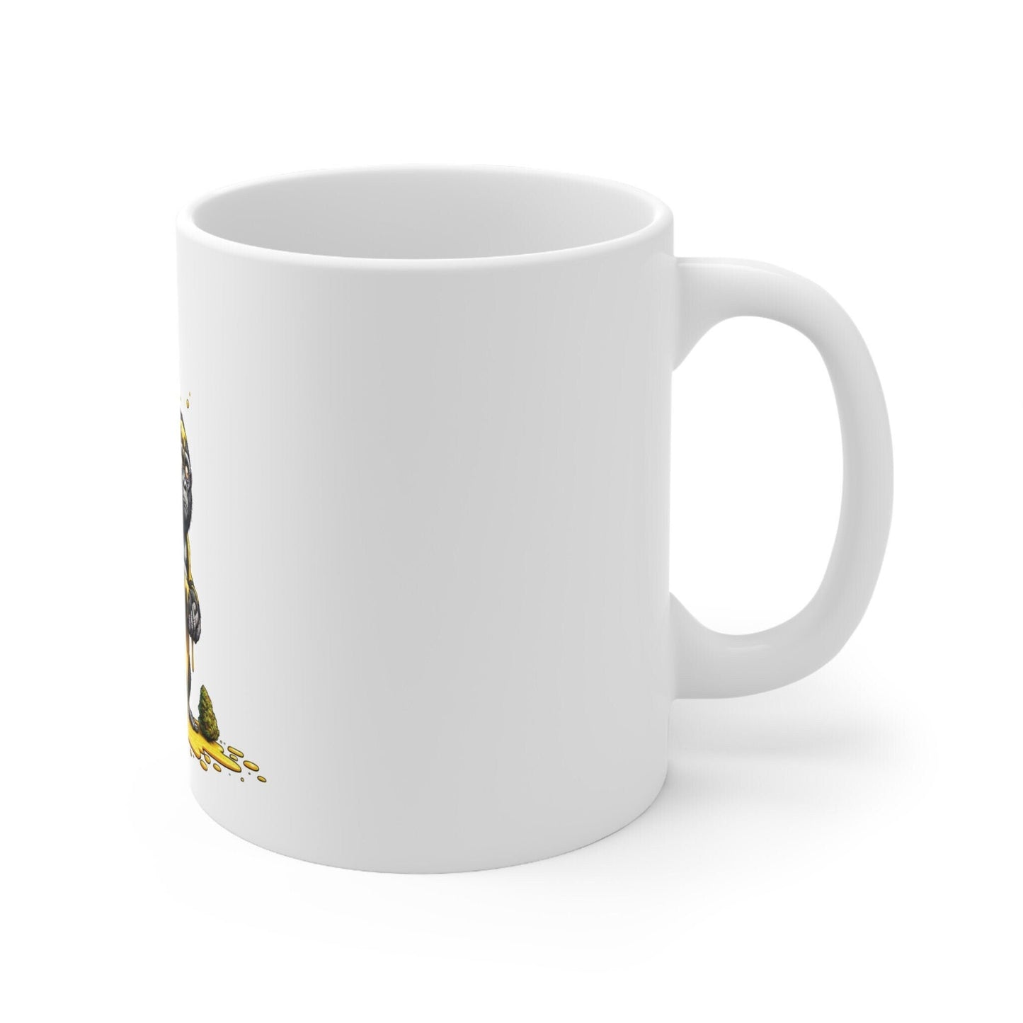 GORILLA GLUE - Weed Coffee Mug (11oz) - Perfect Strains Gift for Smokers, Stoners, Growers; Wake and Bake Mug / 420 Weed Mug, Marijuana Gift