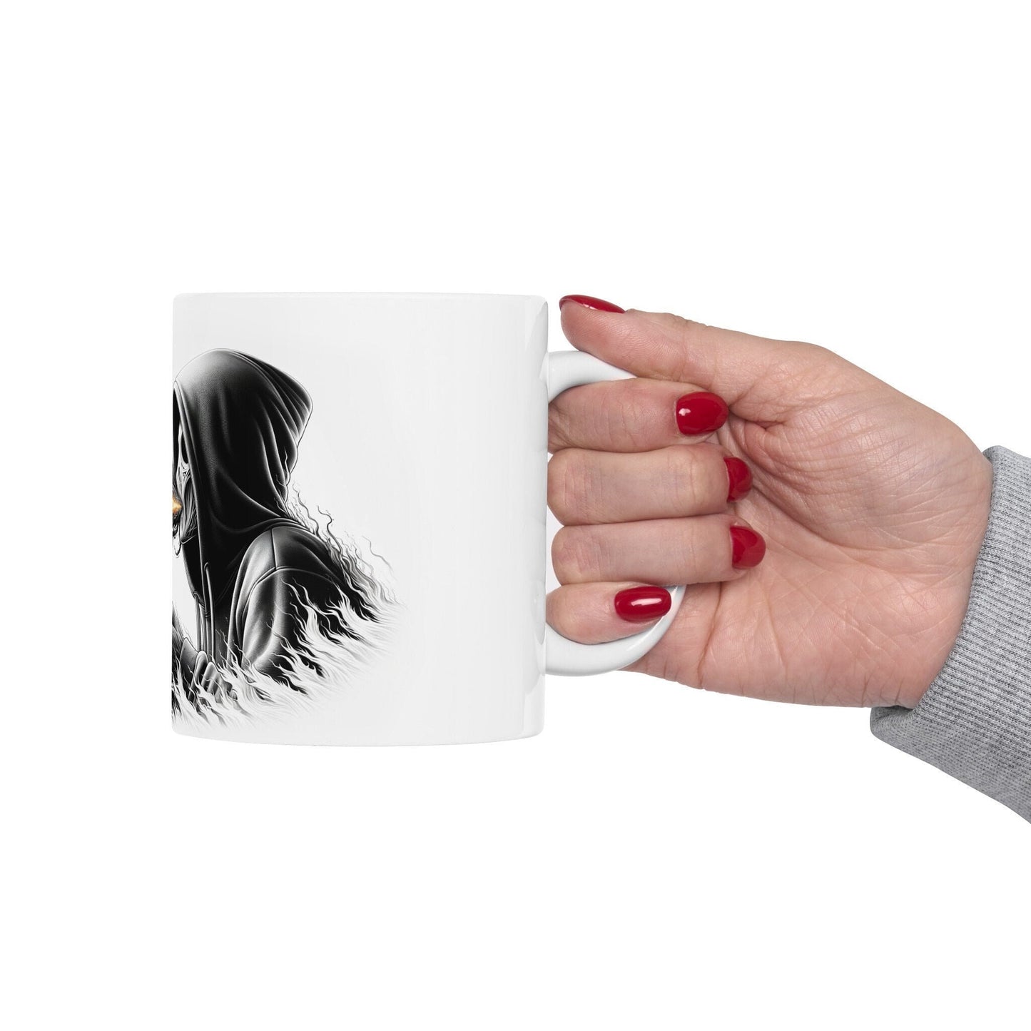 BREATHING FIRE MUG - 420 Coffee Weed Mug (11oz) - Weed Stoner Gift, Smokers; Wake & Bake Mug / 420 Weed Mug / Marijuana Gift, Cannabis Mug