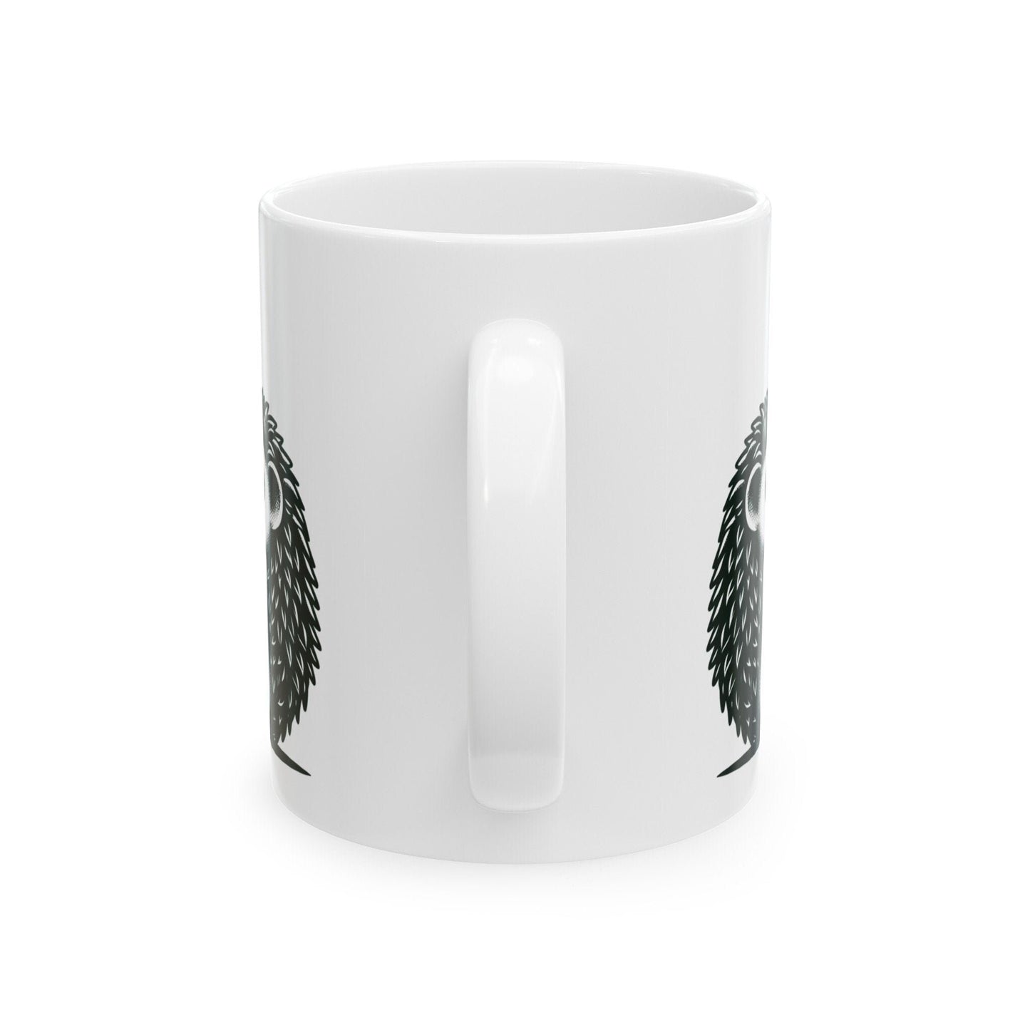 CUTE HEDGEHOG - 420 Coffee Weed Mug (11oz) - Weed Gift for Stoners, Smokers; Wake & Bake Mug / 420 Weed Mug / Marijuana Gift, Cannabis Mug