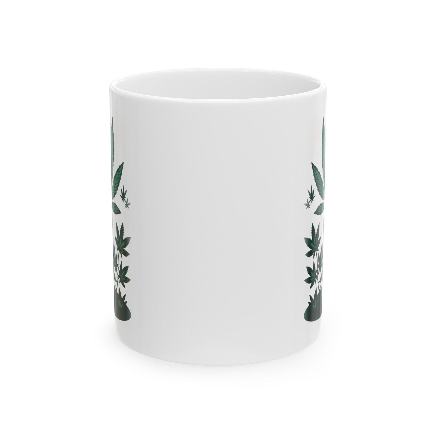 420 WEED KITTY - Coffee Weed Mug (11oz) - Weed Gift for Stoners, Smoker; Wake & Bake Mug / 420 Weed Mug / Marijuana Gift, 420 Cannabis Mug