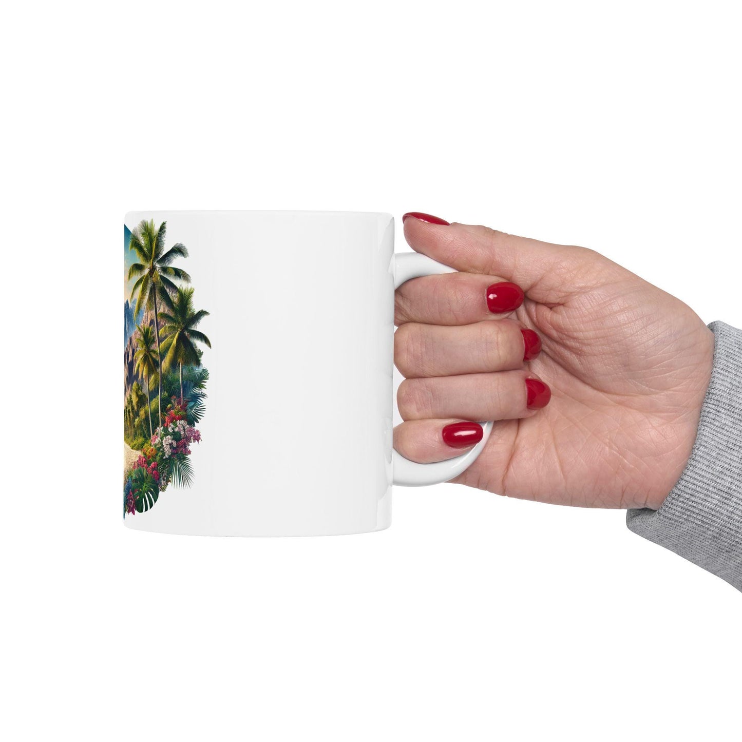 AFGHAN HAWAIIAN - (11oz) WEED Strain Themed Coffee Mugs - Perfect Gift for Smokers, Stoners/Smokers, Marijuana Lovers; Wake and Bake Mug