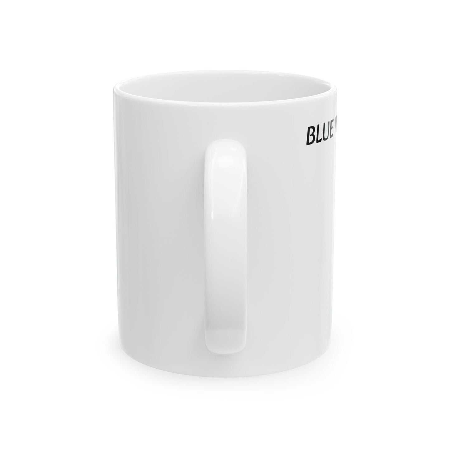 BLUE PARTY HAT - (11oz) Weed Strain Themed Coffee Mugs - Perfect Gift for Stoners, Weed Mug for Marijuana Lovers; Funny Wake & Bake Mug