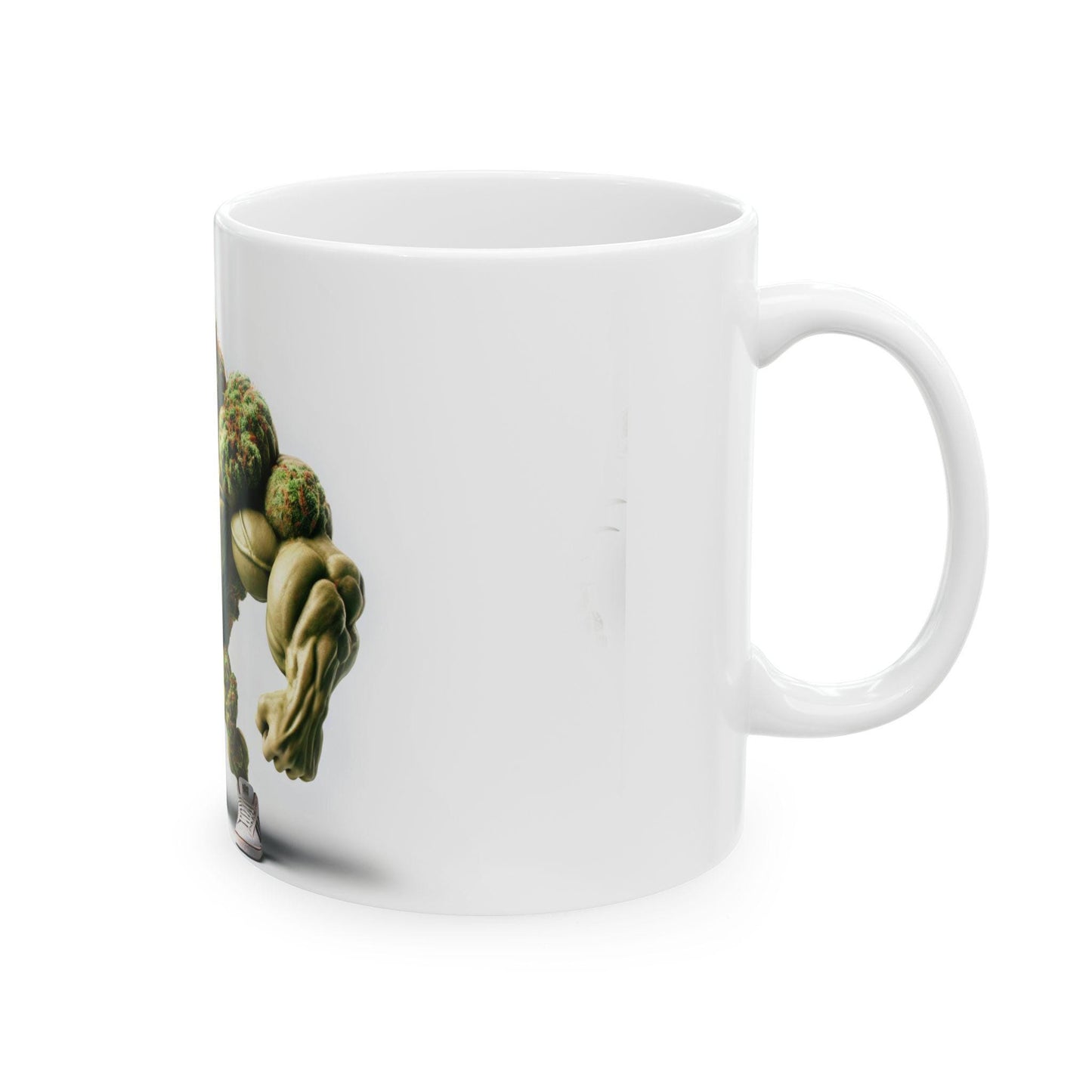 BRUCE BANNER - (11oz) Weed Strain Themed Coffee Mugs - Perfect Gift for Stoners/Smokers, Weed Mug for Cannabis Decor; Funny Wake & Bake Mug