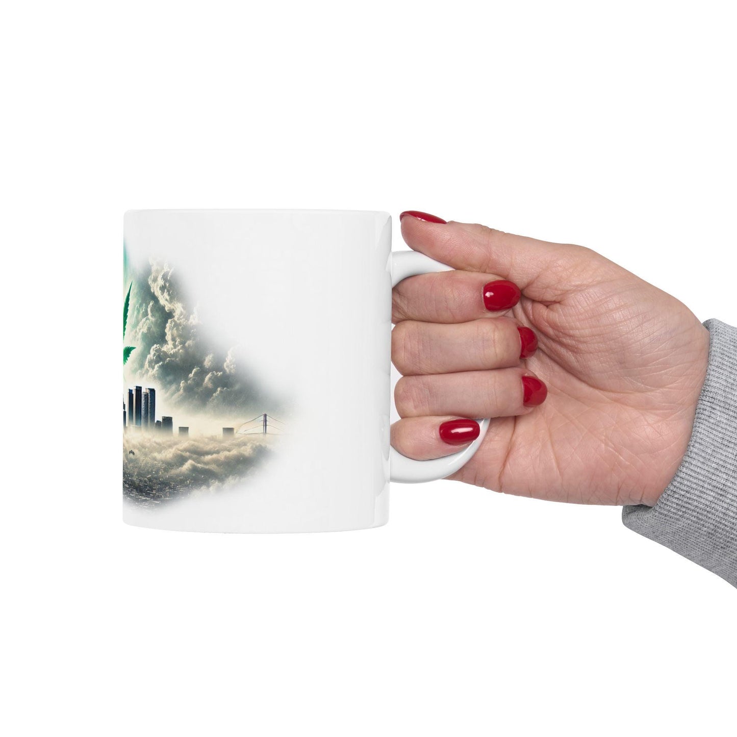 LA CONFIDENTIAL - (11oz) Weed Strain Themed Coffee Mugs - Perfect Gift for Stoners, Weed Mug for Cannabis Decor; Funny 420 Wake & Bake Mug