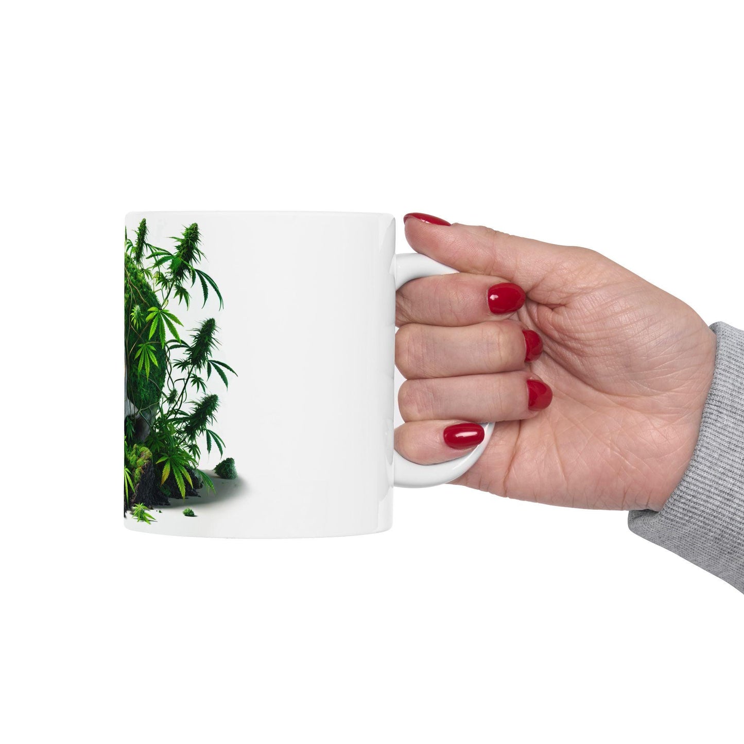 SKULLCAP - (11oz) Weed Strain Themed Coffee Mugs - Perfect Gift for Stoners, Weed Mug for Cannabis Decor; Funny 420 Wake & Bake Mug