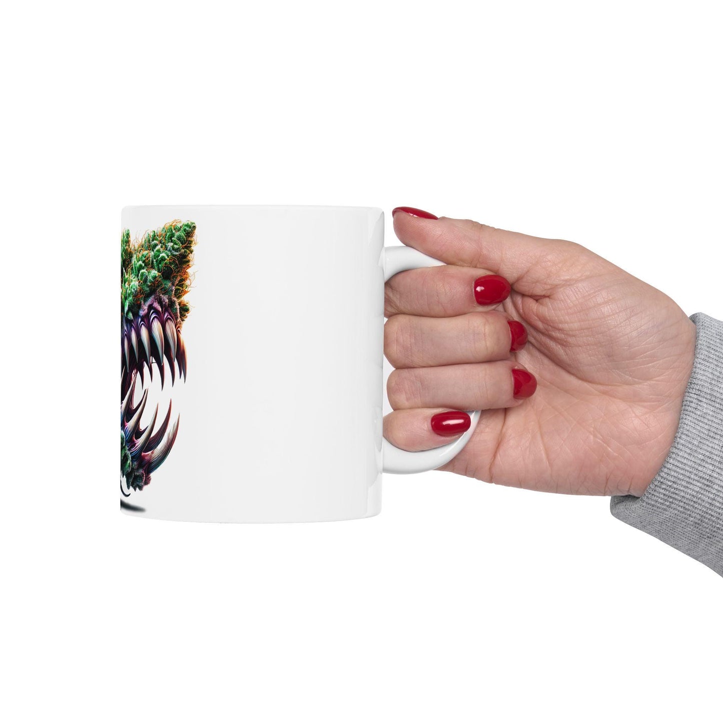 SWEET TOOTH - (11oz) Weed Strain Themed Coffee Mugs - Perfect Gift for Stoners, Weed Mug for Cannabis Decor; Funny 420 Wake & Bake Mug