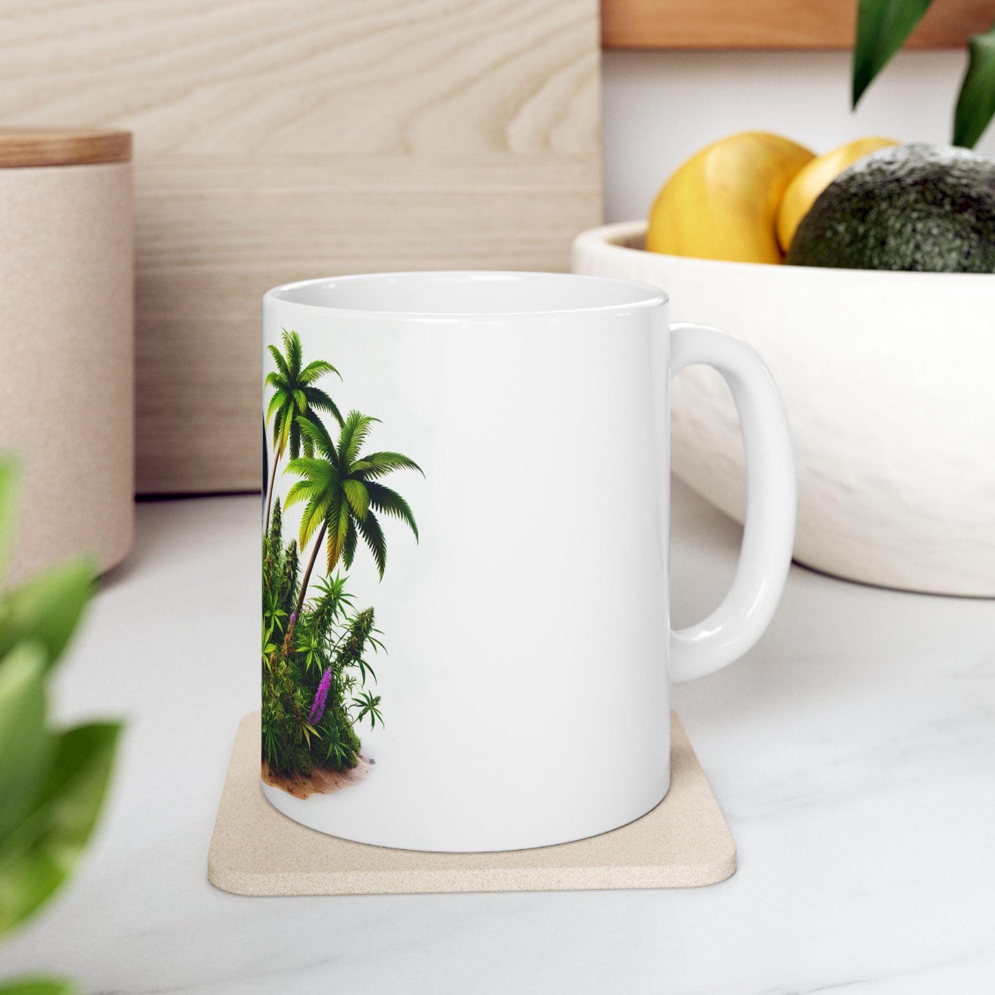 ISLAND SWEET SKUNK - (11oz) Weed Strain Themed Coffee Mugs - Perfect Gift for Stoners, Weed Mug for Cannabis Decor; 420 Wake & Bake Mug