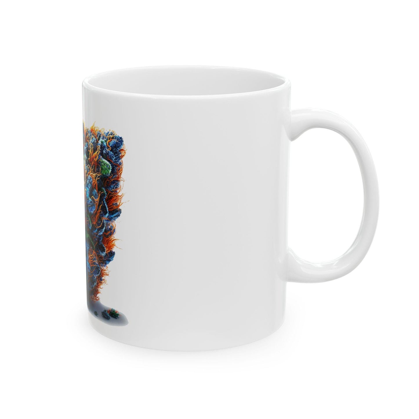 BLUEBERRY CLEMENTINE - (11oz) WEED Strain Themed Coffee Mugs - Perfect Gift for Stoners, Weed Mug for Cannabis Decor; Funny Wake & Bake Mug