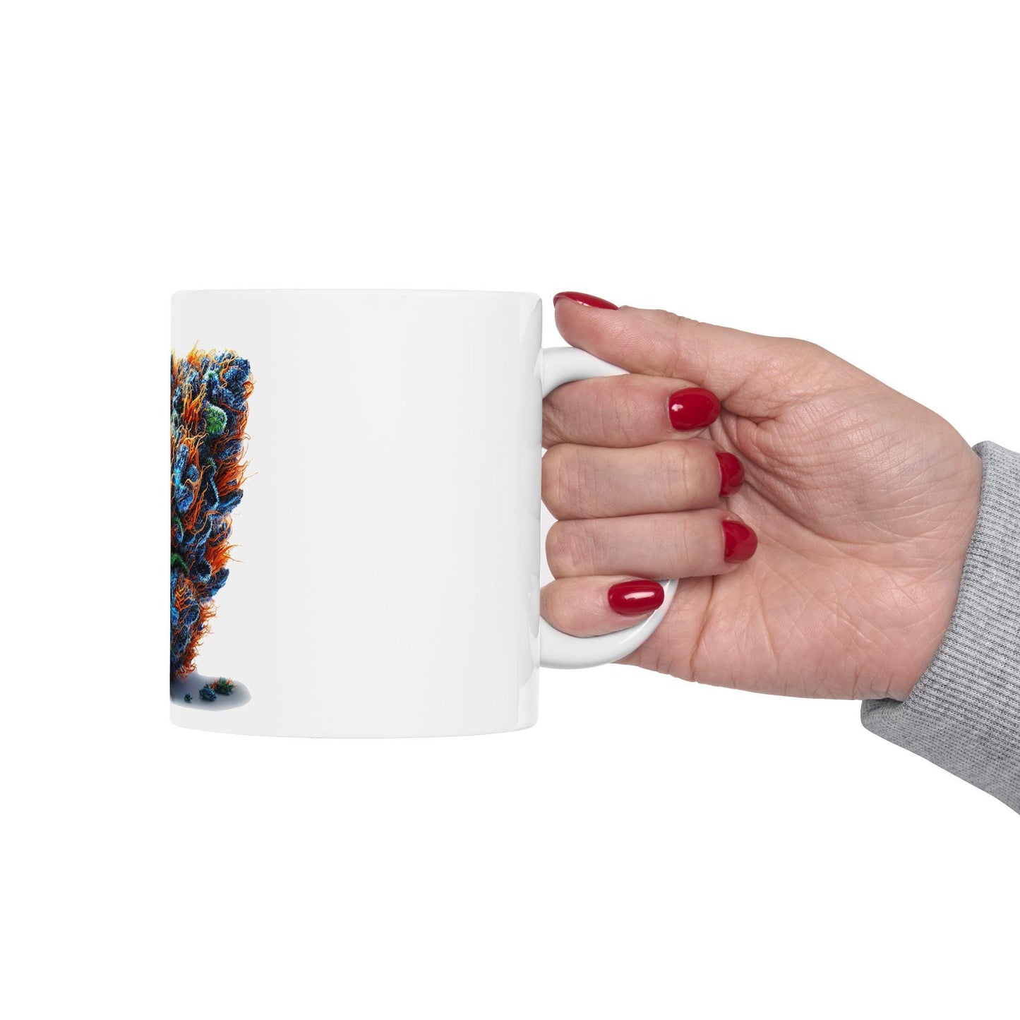 BLUEBERRY CLEMENTINE - (11oz) WEED Strain Themed Coffee Mugs - Perfect Gift for Stoners, Weed Mug for Cannabis Decor; Funny Wake & Bake Mug