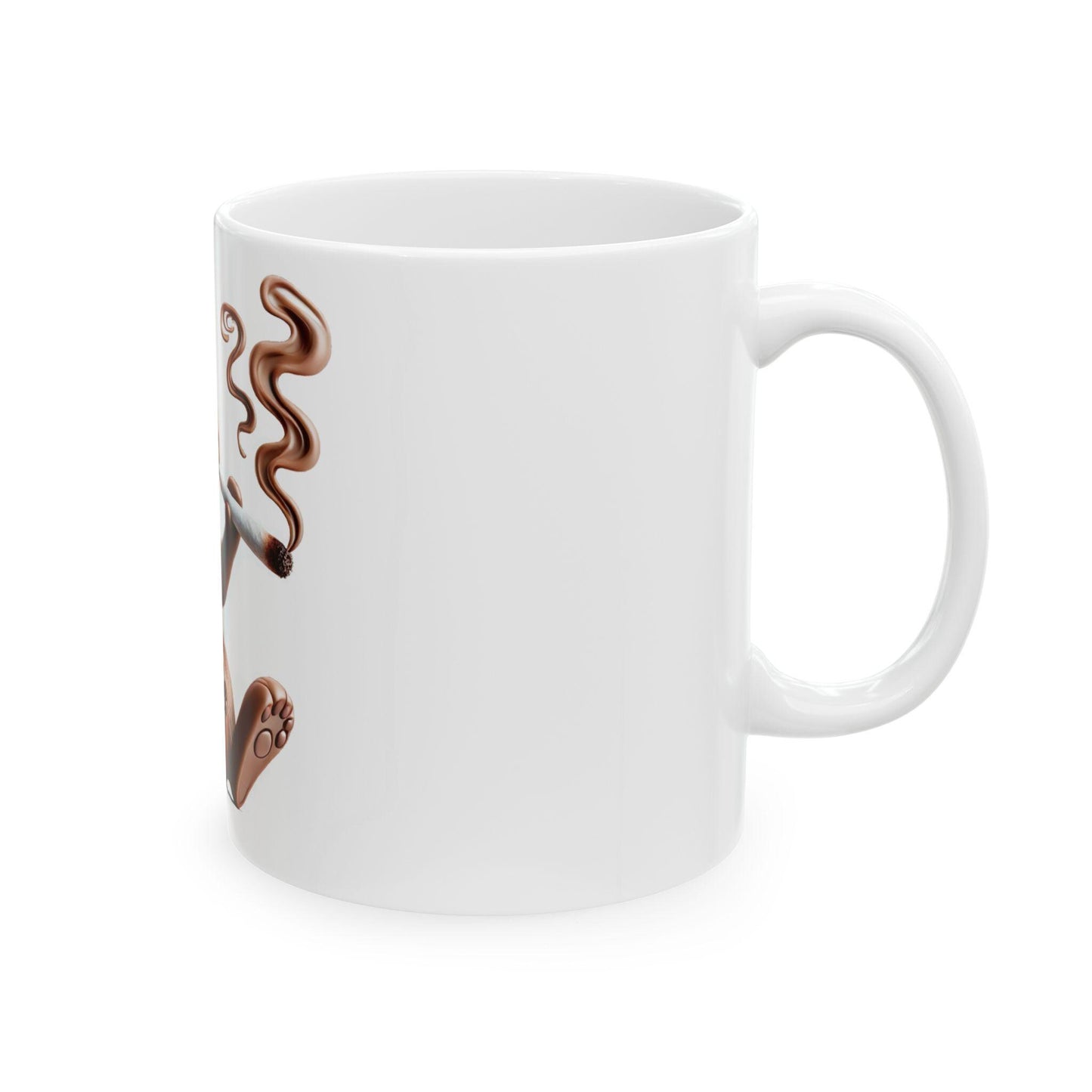 CHOCOLATE KUSH - (11oz) Weed Strain Themed Coffee Mugs - Perfect Gift for Stoners, Weed Mug for Cannabis Decor; Funny Wake & Bake Mug