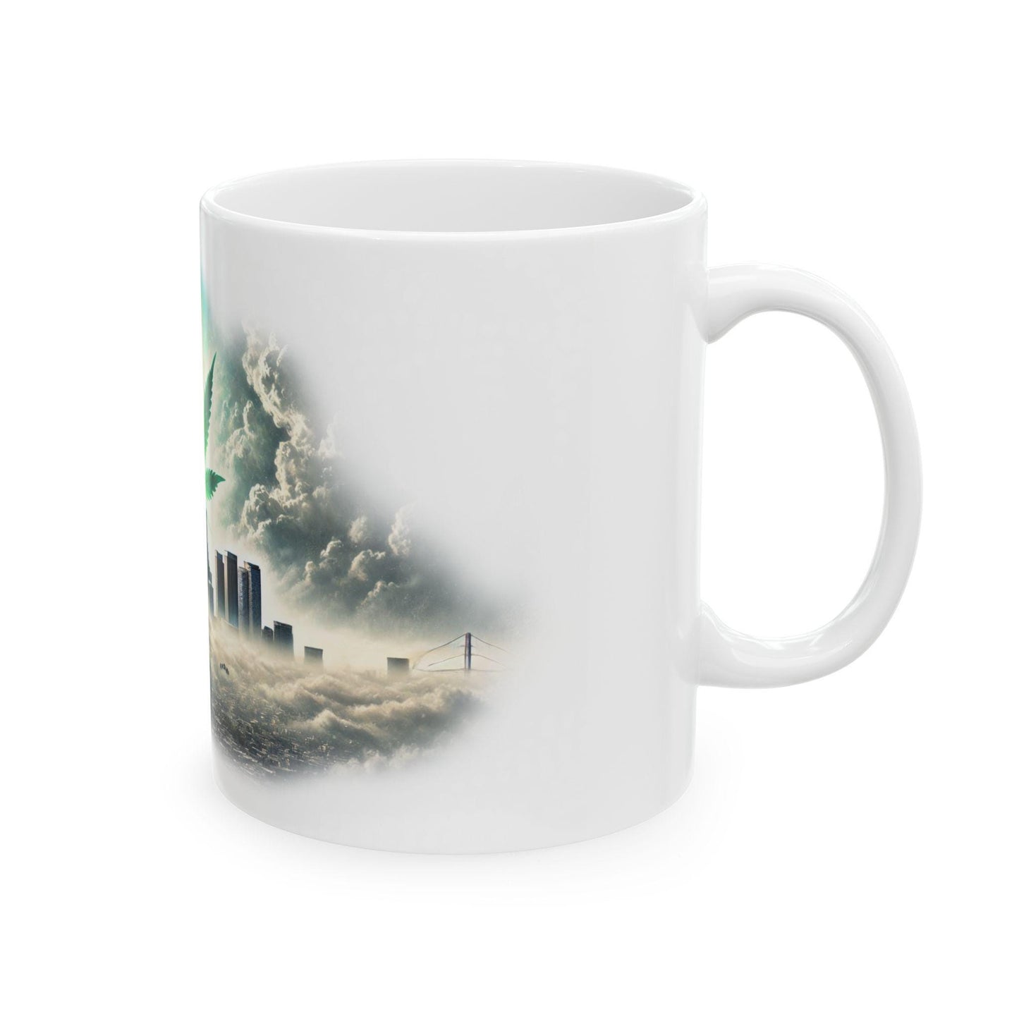 LA CONFIDENTIAL - (11oz) Weed Strain Themed Coffee Mugs - Perfect Gift for Stoners, Weed Mug for Cannabis Decor; Funny 420 Wake & Bake Mug