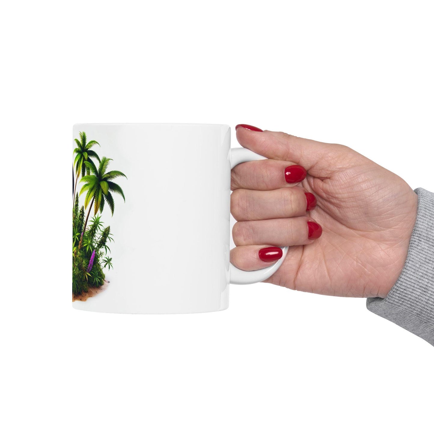 ISLAND SWEET SKUNK - (11oz) Weed Strain Themed Coffee Mugs - Perfect Gift for Stoners, Weed Mug for Cannabis Decor; 420 Wake & Bake Mug