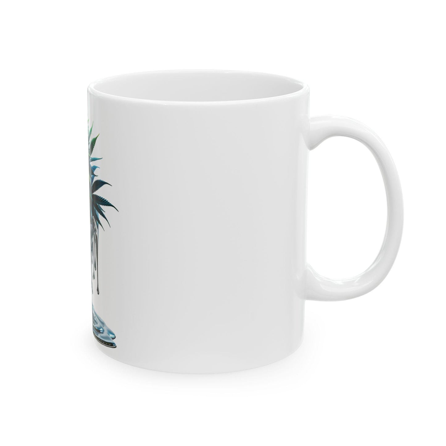 SUPER SILVER HAZE - (11oz) Weed Strain Themed Coffee Mugs - Perfect Gift for Stoners, Weed Mug for Cannabis Decor; 420 Wake & Bake Mug