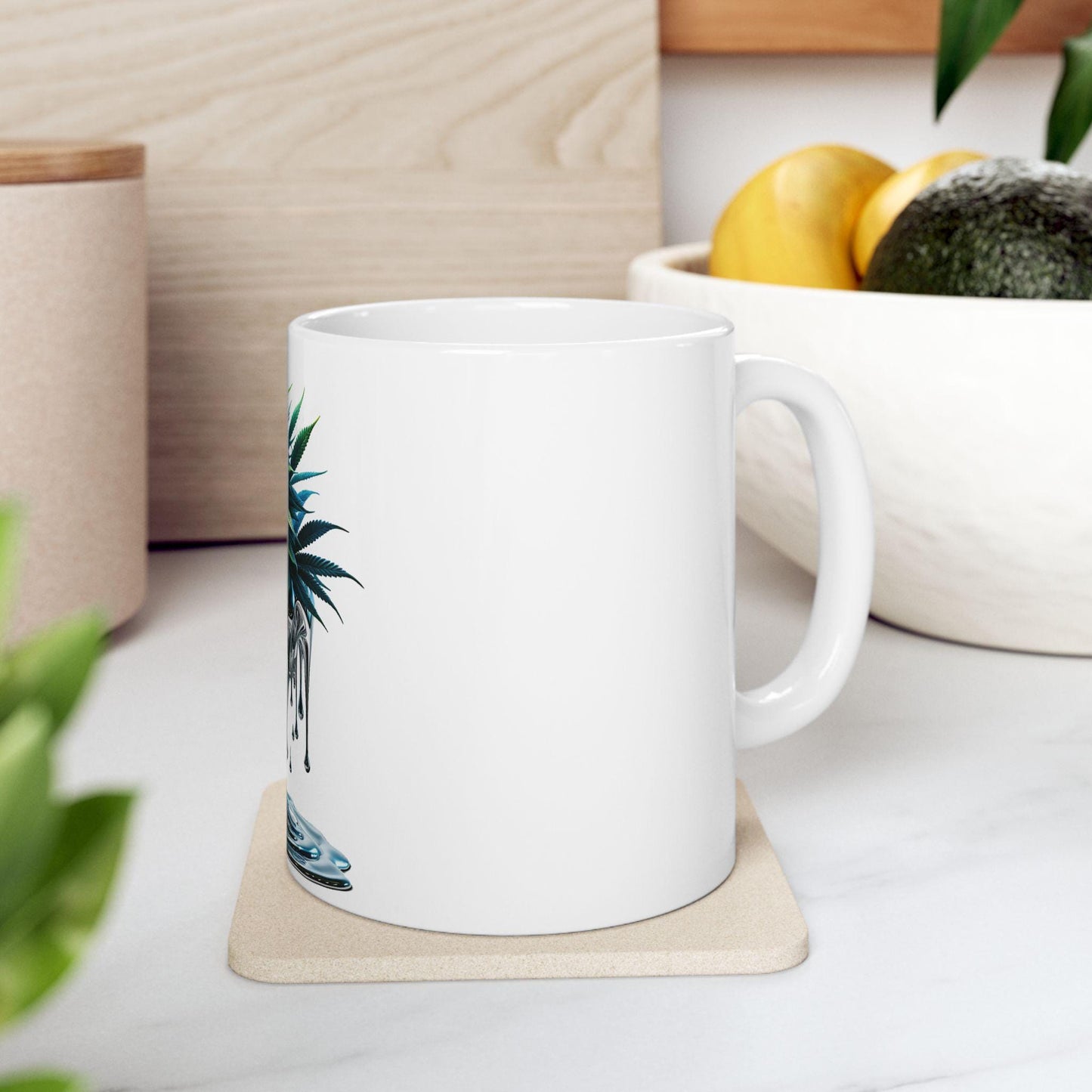 SUPER SILVER HAZE - (11oz) Weed Strain Themed Coffee Mugs - Perfect Gift for Stoners, Weed Mug for Cannabis Decor; 420 Wake & Bake Mug