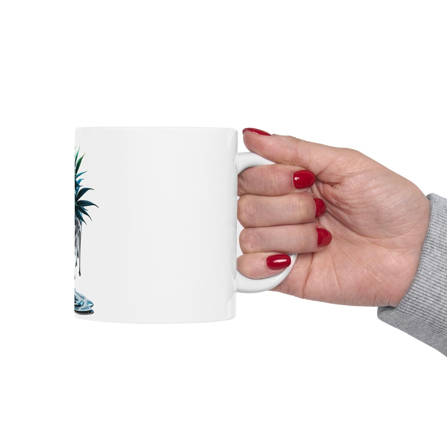 SUPER SILVER HAZE - (11oz) Weed Strain Themed Coffee Mugs - Perfect Gift for Stoners, Weed Mug for Cannabis Decor; 420 Wake & Bake Mug