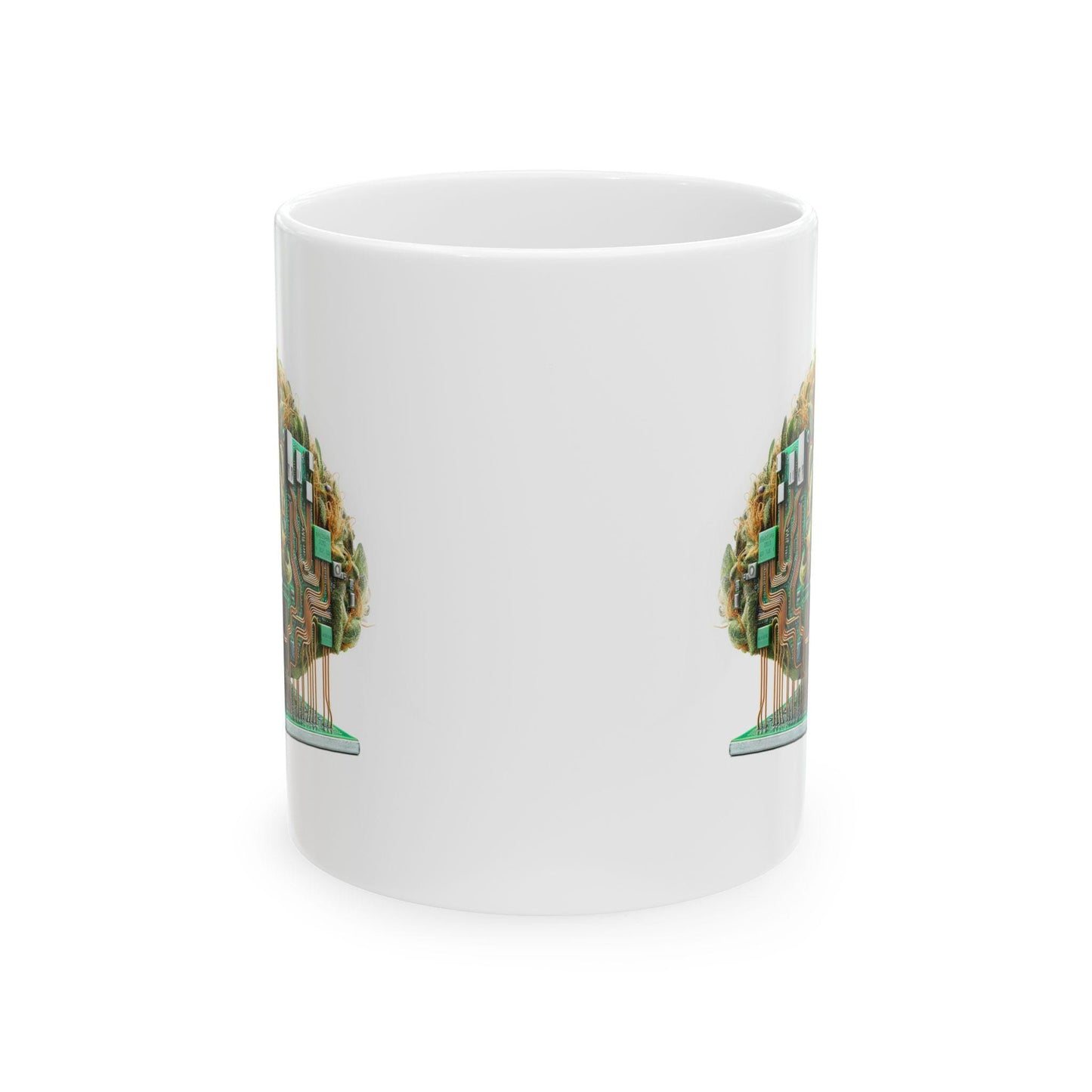 PCB Circuit Board - Weed Themed Coffee Mugs; Marijuana Mugs - Cannabis Decor - Gift for PROGRAMMERS, Smokers, Stoners; Wake and Bake