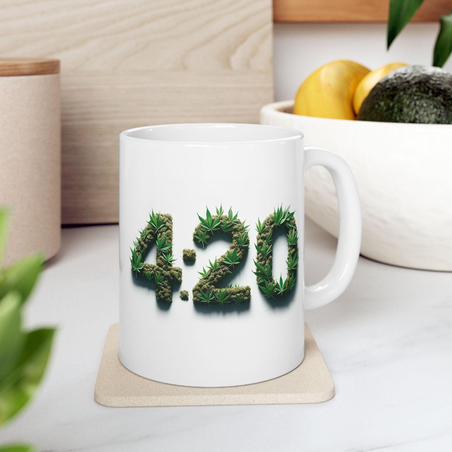 420 - WEED Themed Coffee Mugs, Marijuana Lovers, Perfect Gift for Smokers, Stoners - WEED GIFTS