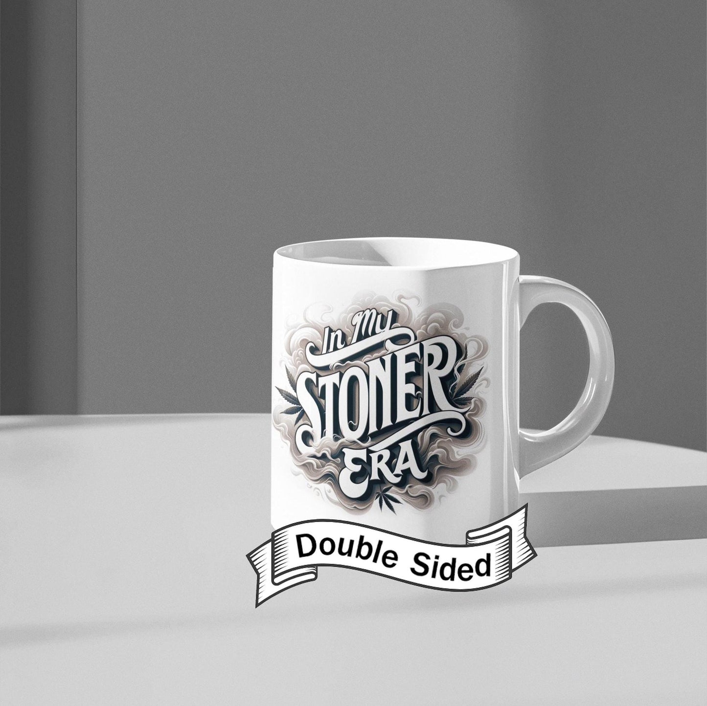 In my Stoner ERA - Coffee Mugs for Stoners, Discrete Weed Design
