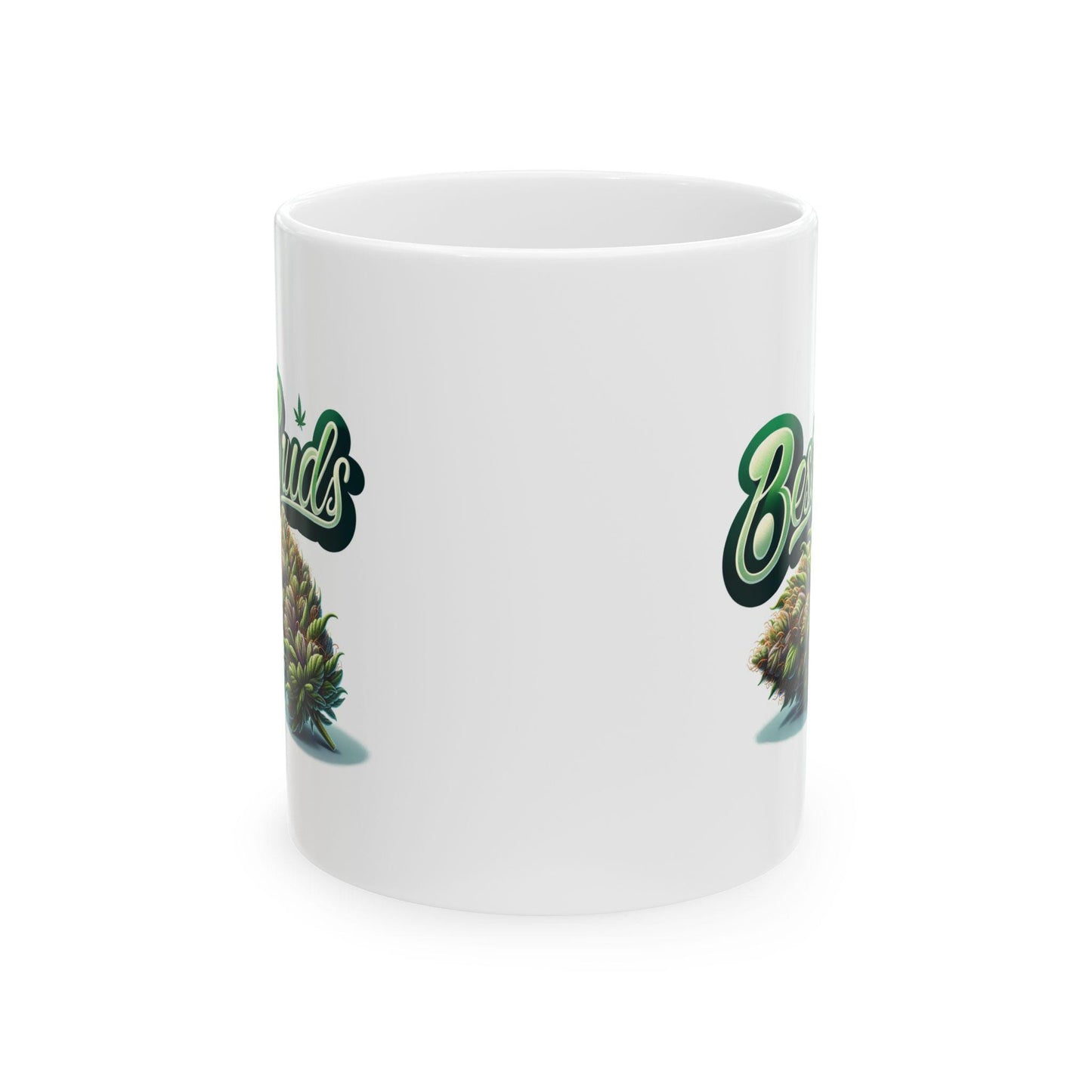 BEST BUDZ - Weed Themed Graphic Coffee Mugs, Stoner Mugs, Bestfriends