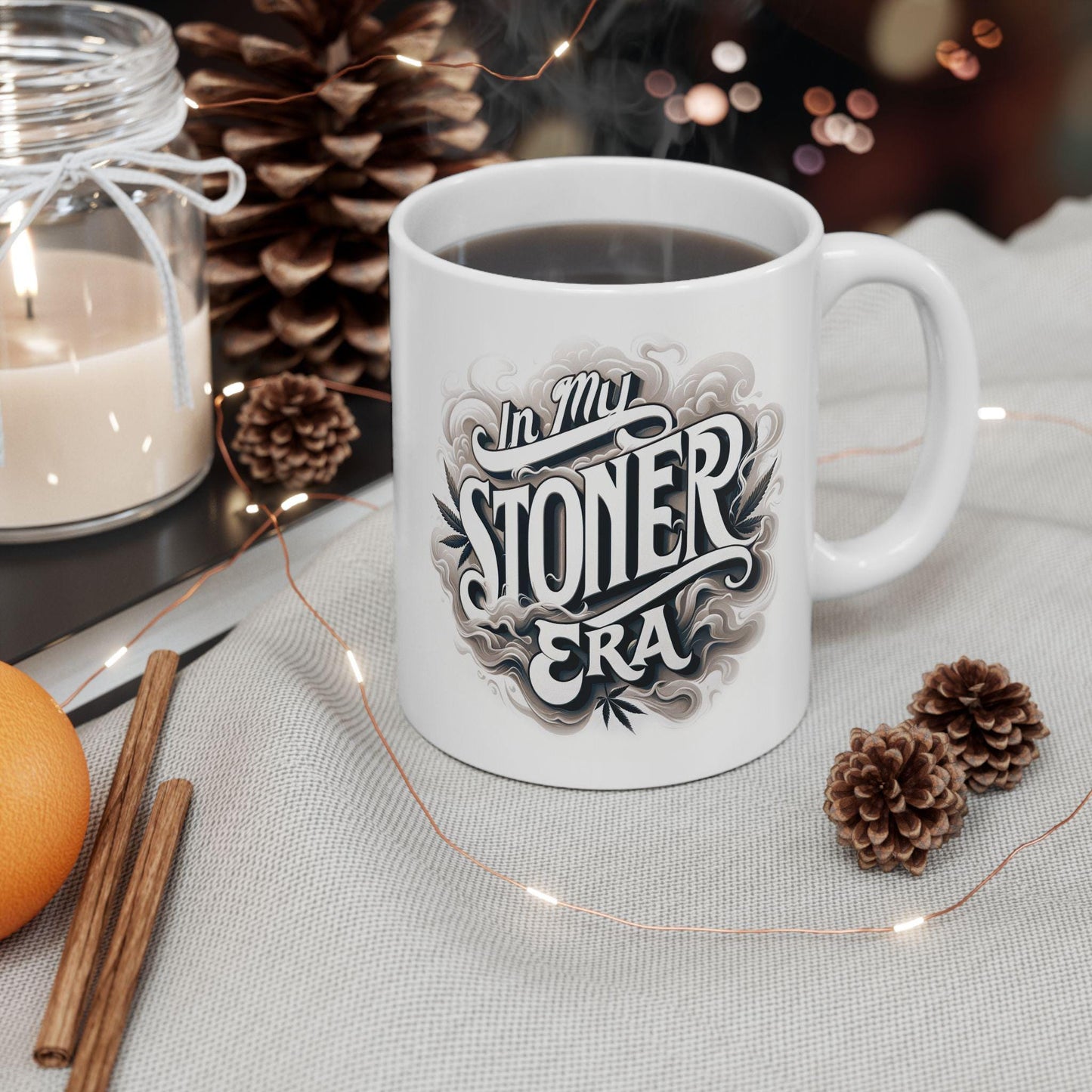 In my Stoner ERA - Coffee Mugs for Stoners, Discrete Weed Design