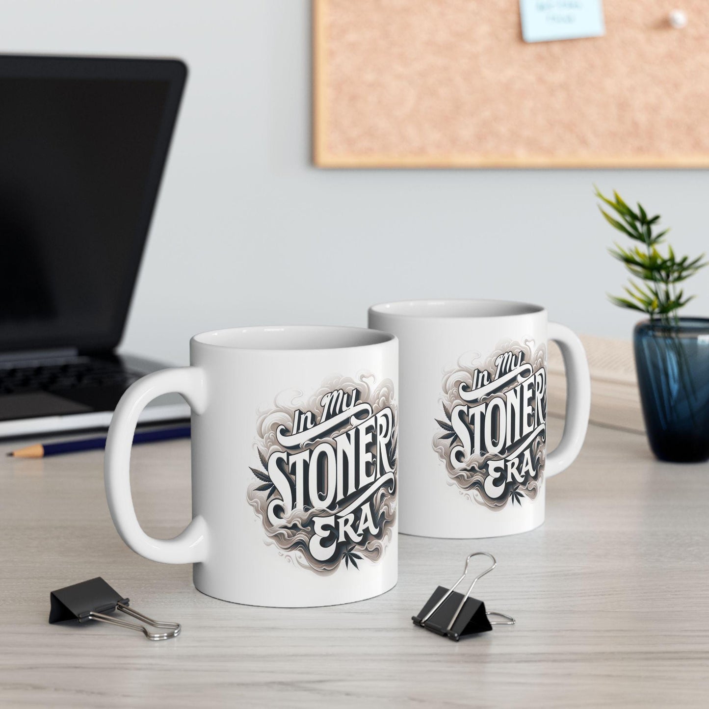 In my Stoner ERA - Coffee Mugs for Stoners, Discrete Weed Design