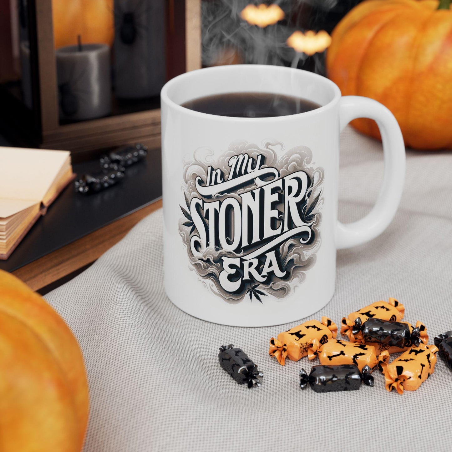 In my Stoner ERA - Coffee Mugs for Stoners, Discrete Weed Design