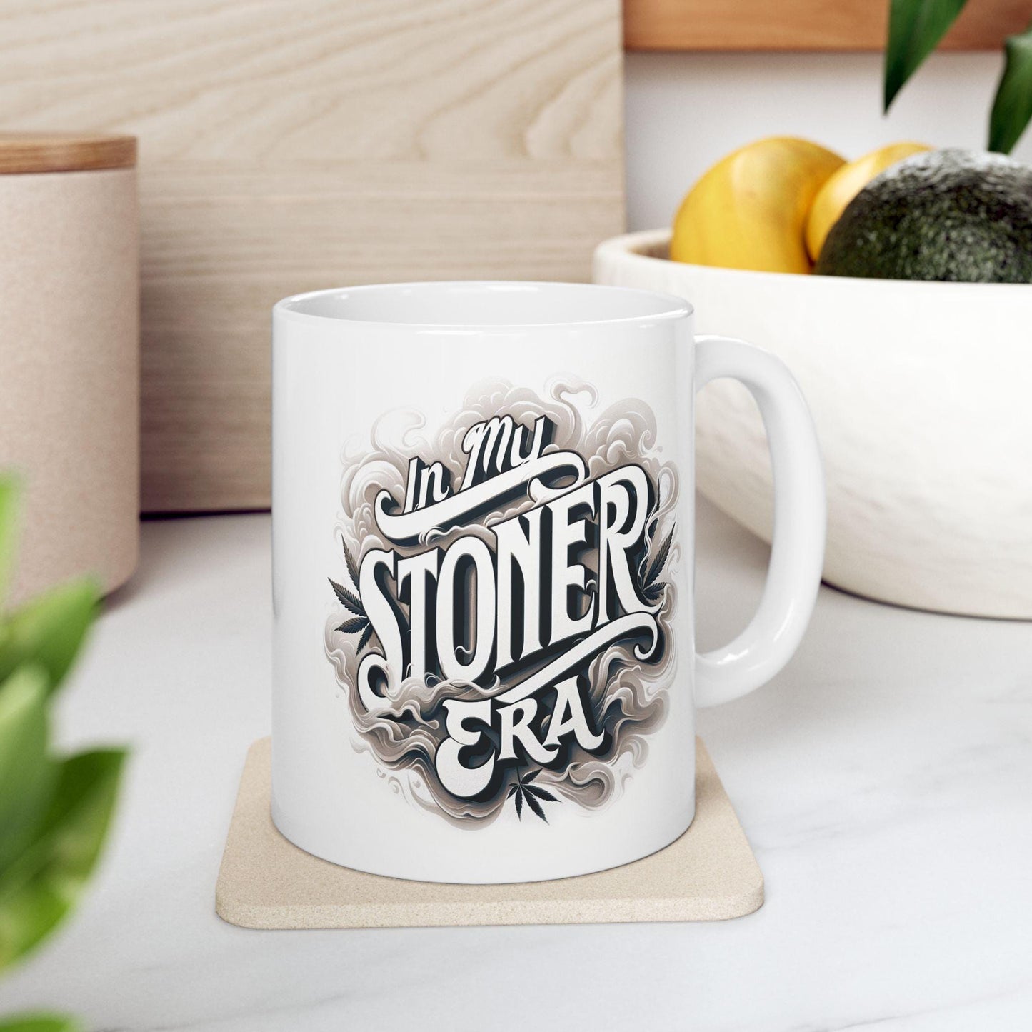 In my Stoner ERA - Coffee Mugs for Stoners, Discrete Weed Design