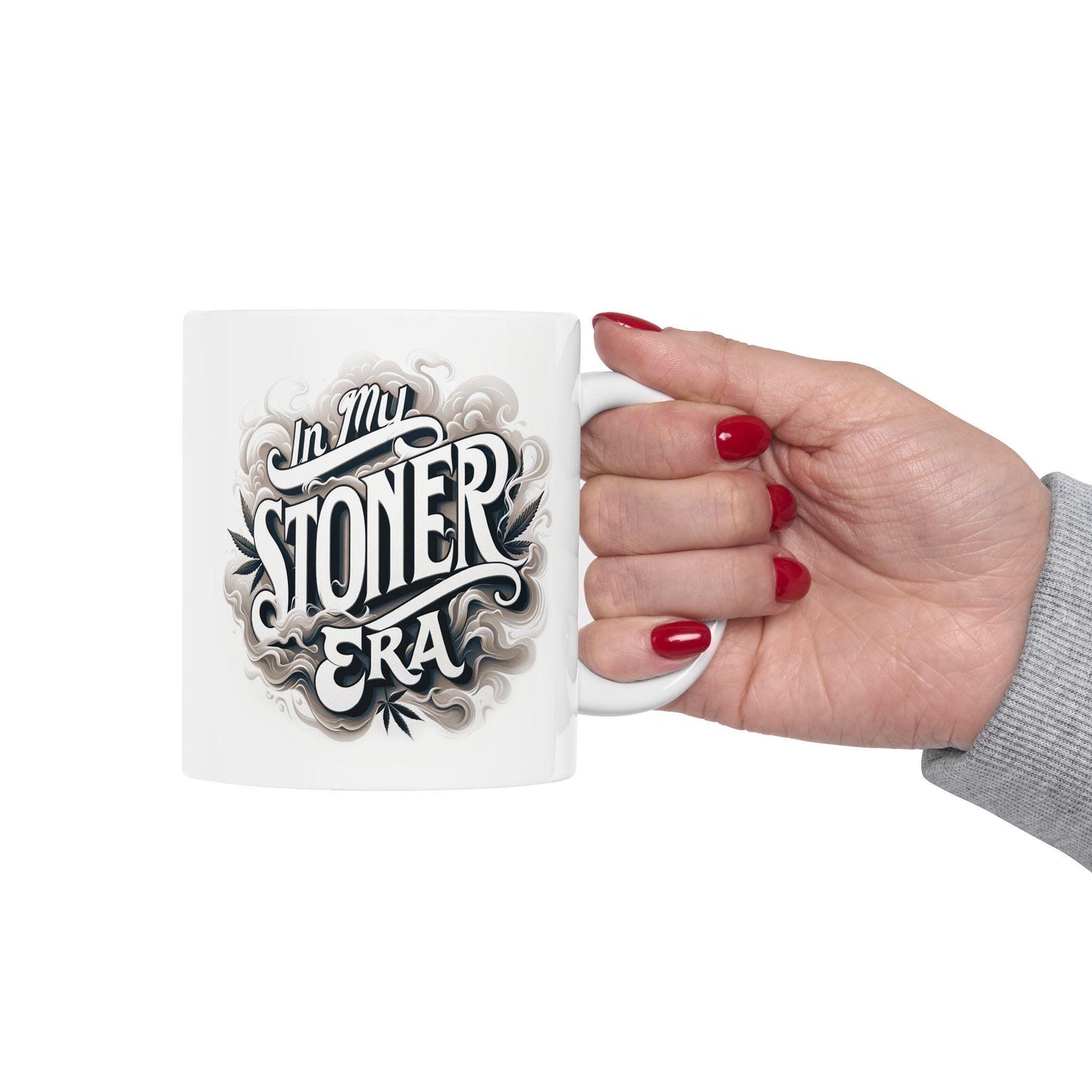 In my Stoner ERA - Coffee Mugs for Stoners, Discrete Weed Design