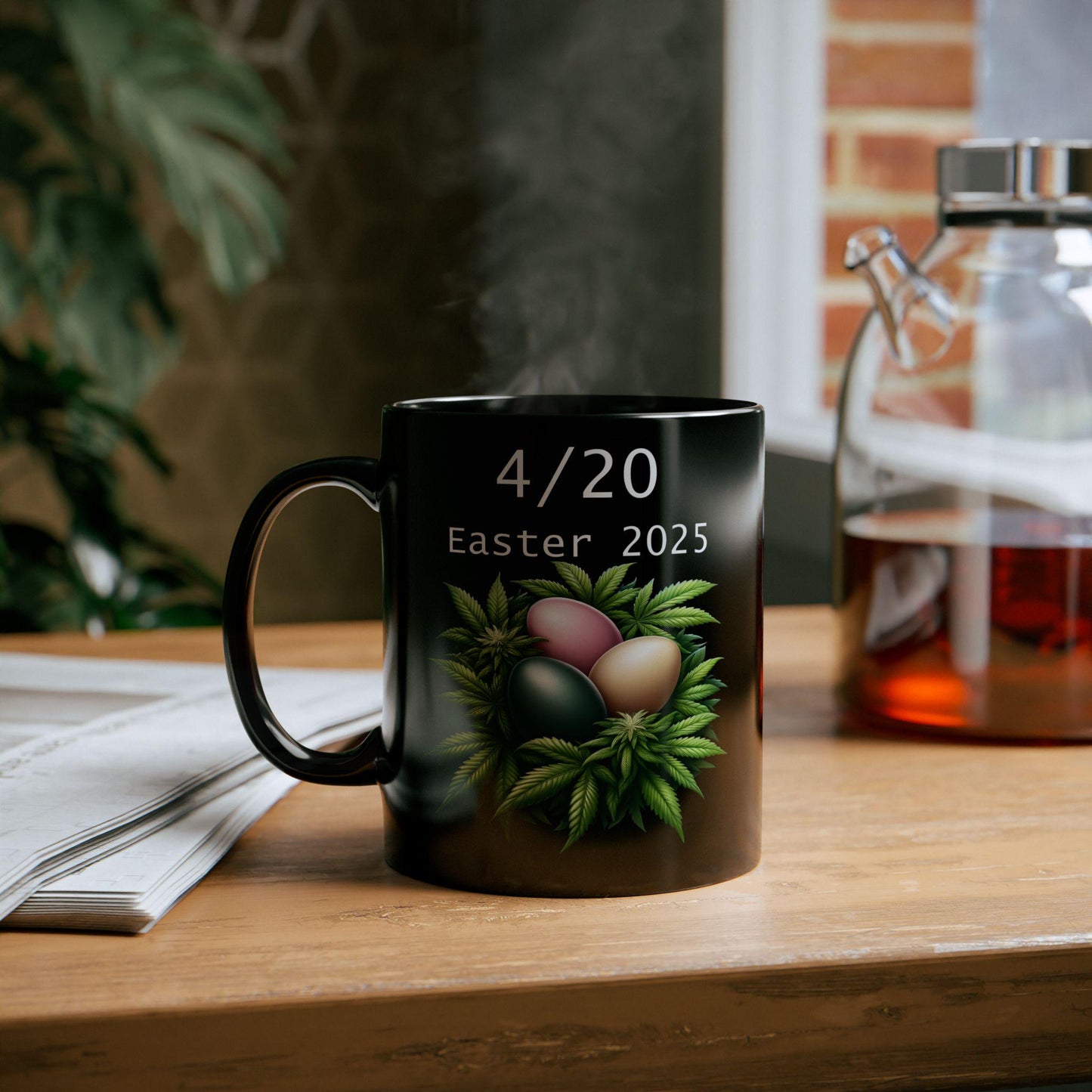 420 EASTER MUG - Weed Coffee Mug (11oz) - Easter Gift for Stoners, Weed Smokers, Growers; Wake & Bake / 420 Cannabis Mug / Easter Mug