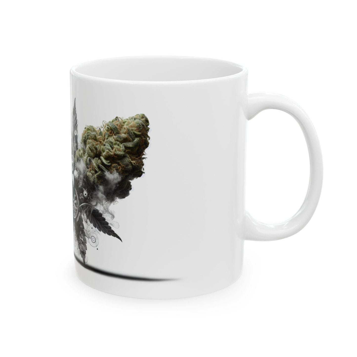 AIR MECHANIC - (11oz) Weed Strain Coffee Mugs - Perfect Gift for Stoners, Weed Mug, Marijuana Lovers; Wake & Bake Essentials; Cannabis Decor