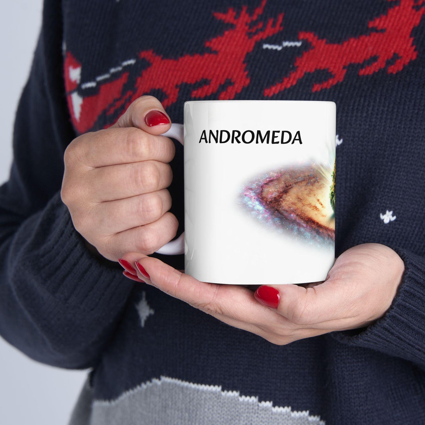 ANDROMEDA - (11oz) Weed Strain Coffee Mugs - Perfect Gift for Stoners, Weed Mug, Marijuana Gift; Wake and Bake Essentials; Cannabis Decor