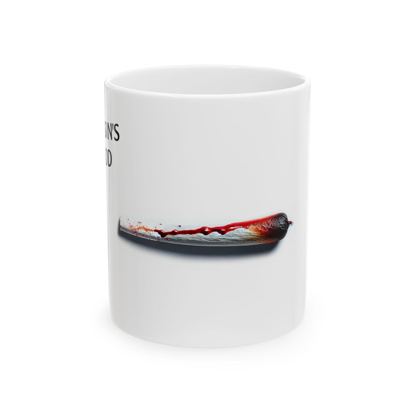 ASSASSINS BLOOD - (11oz) Weed Strain Coffee Mugs - Perfect Stoner Gift, Weed Mug, Marijuana Gift; Wake & Bake Essentials; Cannabis Decor