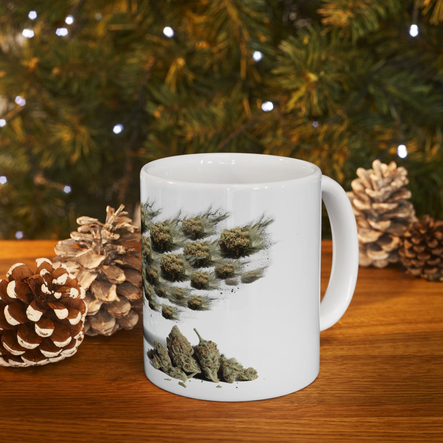 BUD CANNON - (11oz) Weed Strain Coffee Mugs - Perfect Gift for Stoners, Weed Mug, Marijuana Gift; Wake & Bake Essentials; Cannabis Pot Decor