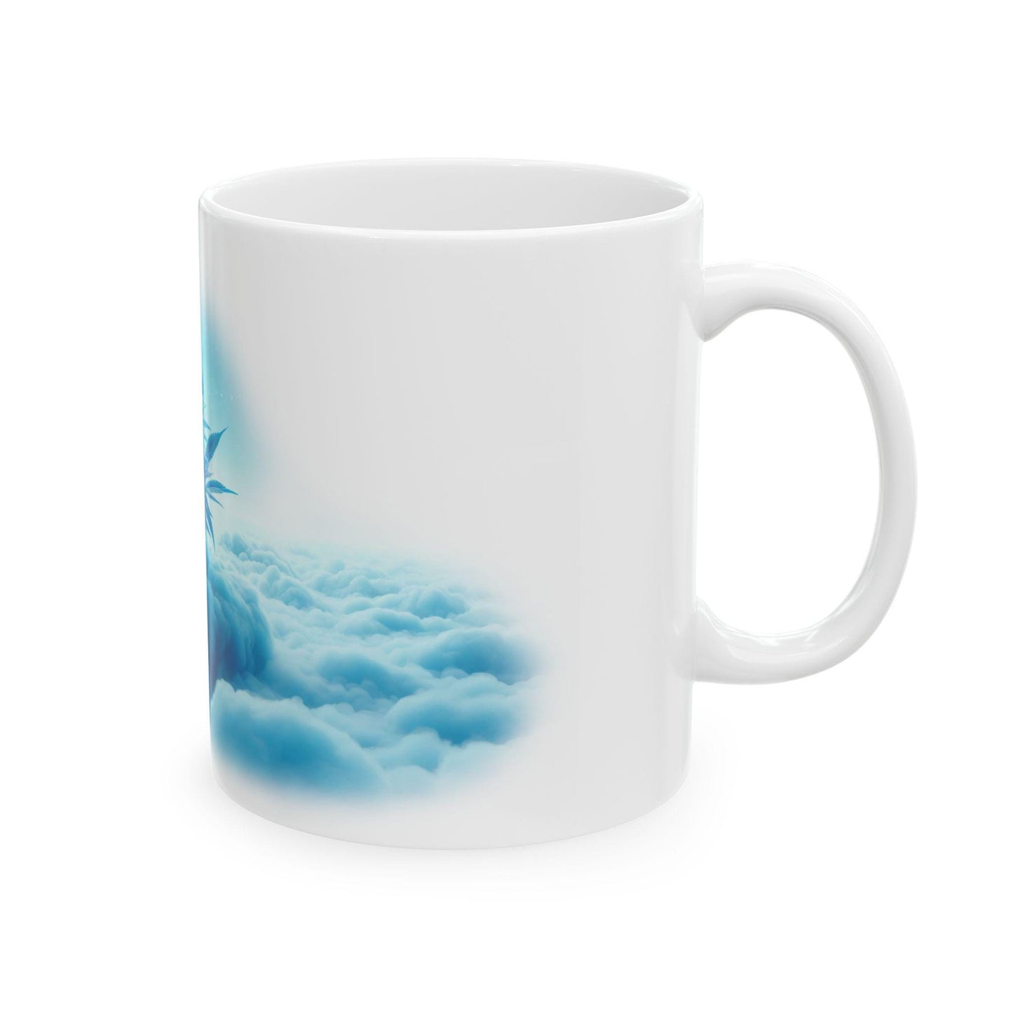 BLUE DREAM - (11oz) Weed Strain Coffee Mugs - Perfect Gift for Stoners, Weed Mug, Marijuana Gift; Wake and Bake Essentials; Cannabis Decor