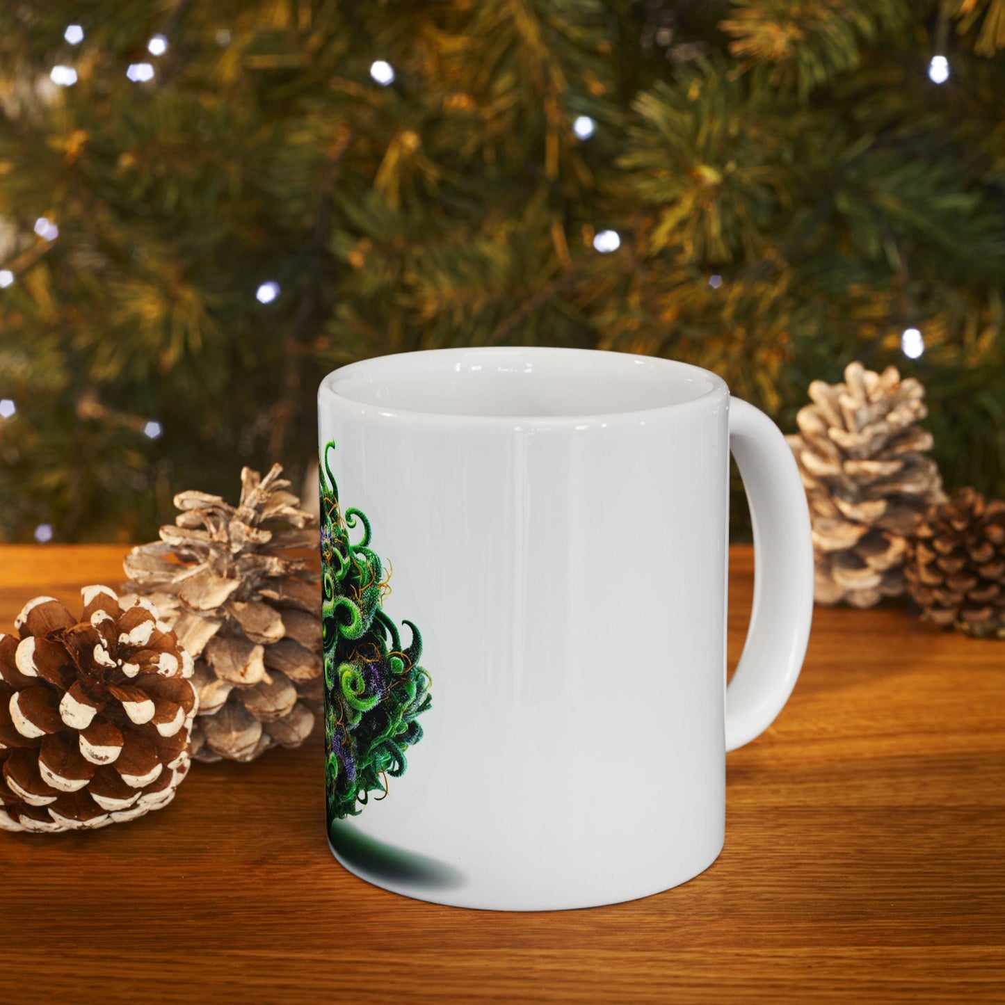 JEALOUSY - (11oz) Weed Strain Coffee Mugs - Perfect Gift for Stoners, Weed Mug, Marijuana Gift; Wake and Bake Essentials; Cannabis Decor