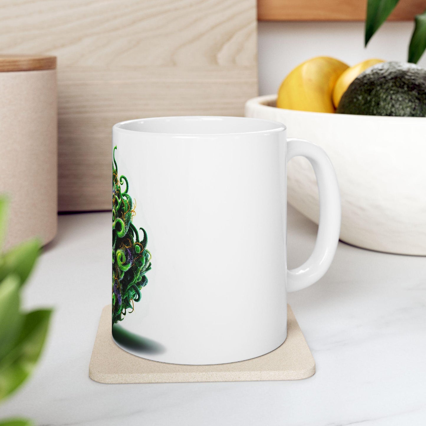 JEALOUSY - (11oz) Weed Strain Coffee Mugs - Perfect Gift for Stoners, Weed Mug, Marijuana Gift; Wake and Bake Essentials; Cannabis Decor