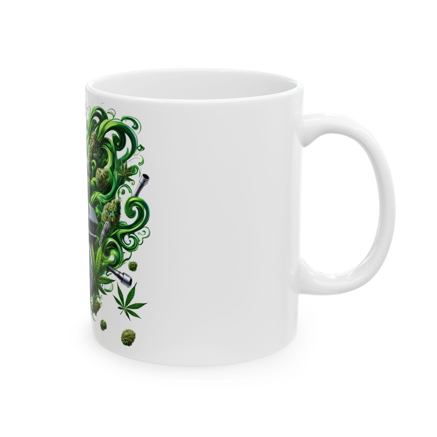 MOTORBREATH - (11oz) Weed Strain Coffee Mugs - Perfect Stoner Gift, Weed Mug, Marijuana Gift; Wake and Bake Essentials; Cannabis Pot Decor