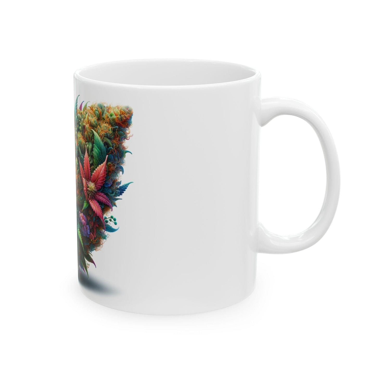 TROPICANA - (11oz) Weed Strain Coffee Mugs - Perfect Stoner Gift, Weed Mug, Marijuana Gift; Wake and Bake Essentials; Cannabis Pot Decor