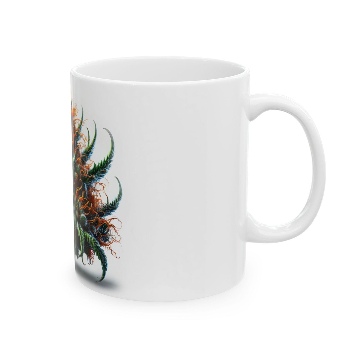 TANGIE - (11oz) Weed Strain Coffee Mugs - Perfect Stoner Gift, Weed Mug, Marijuana Gift; Wake and Bake Essentials; Cannabis Pot Decor