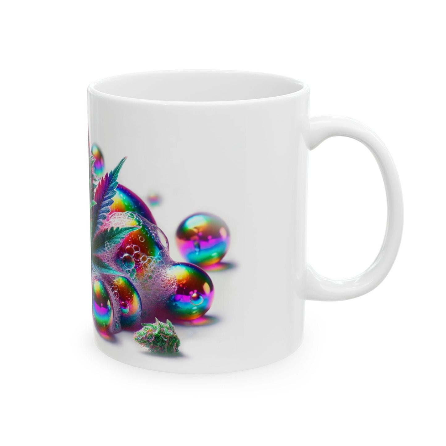 RAINBOW ZOAP - (11oz) Weed Strain Coffee Mugs - Stoner Gift, Weed Mug, Marijuana Gift; Wake and Bake Essentials; Cannabis Pot Decor
