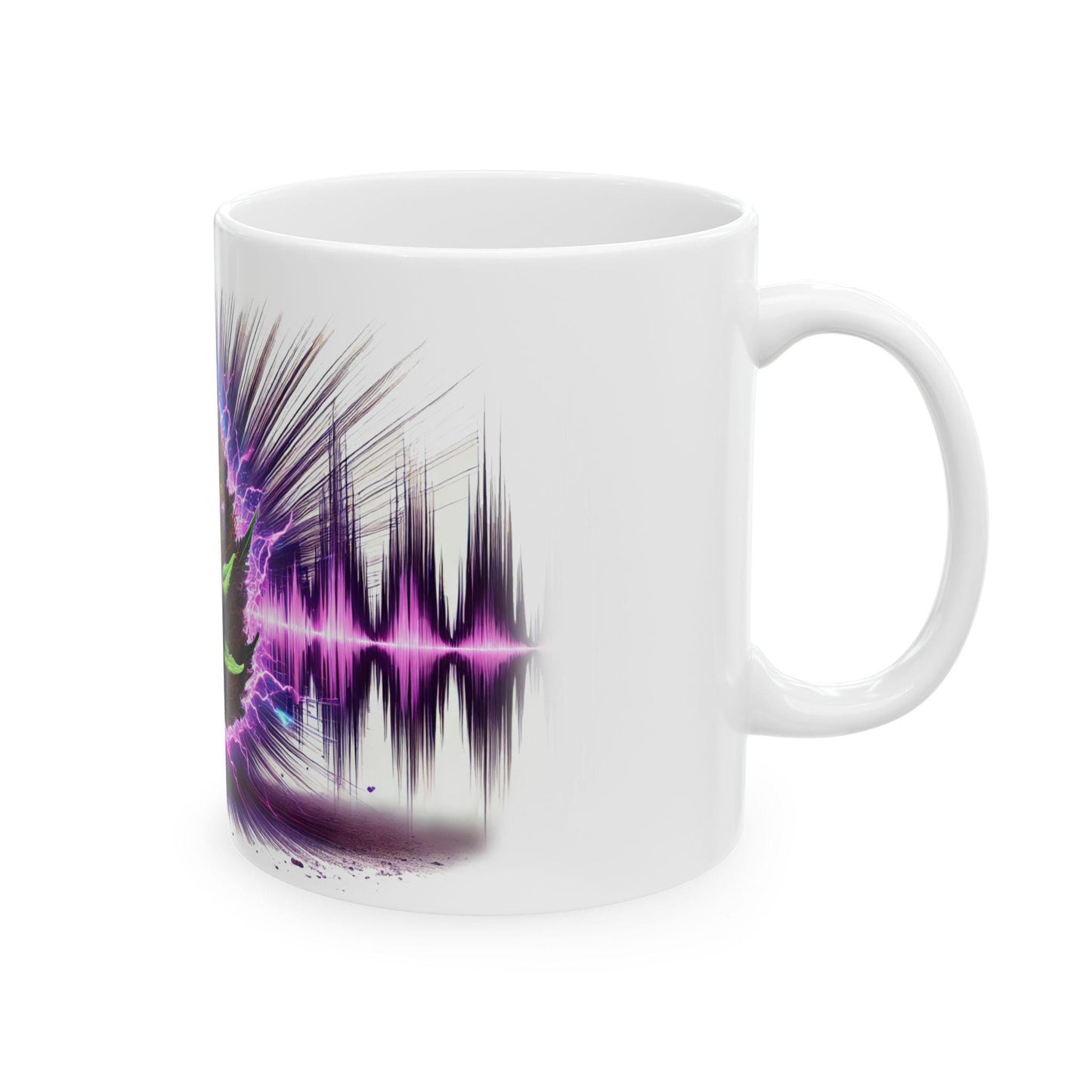 PURPLE CHERRY RIPPLE - (11oz) Weed Strain Coffee Mugs - Stoner Gift, Weed Mug, Marijuana Gift; Wake and Bake Essentials; Cannabis Pot Decor