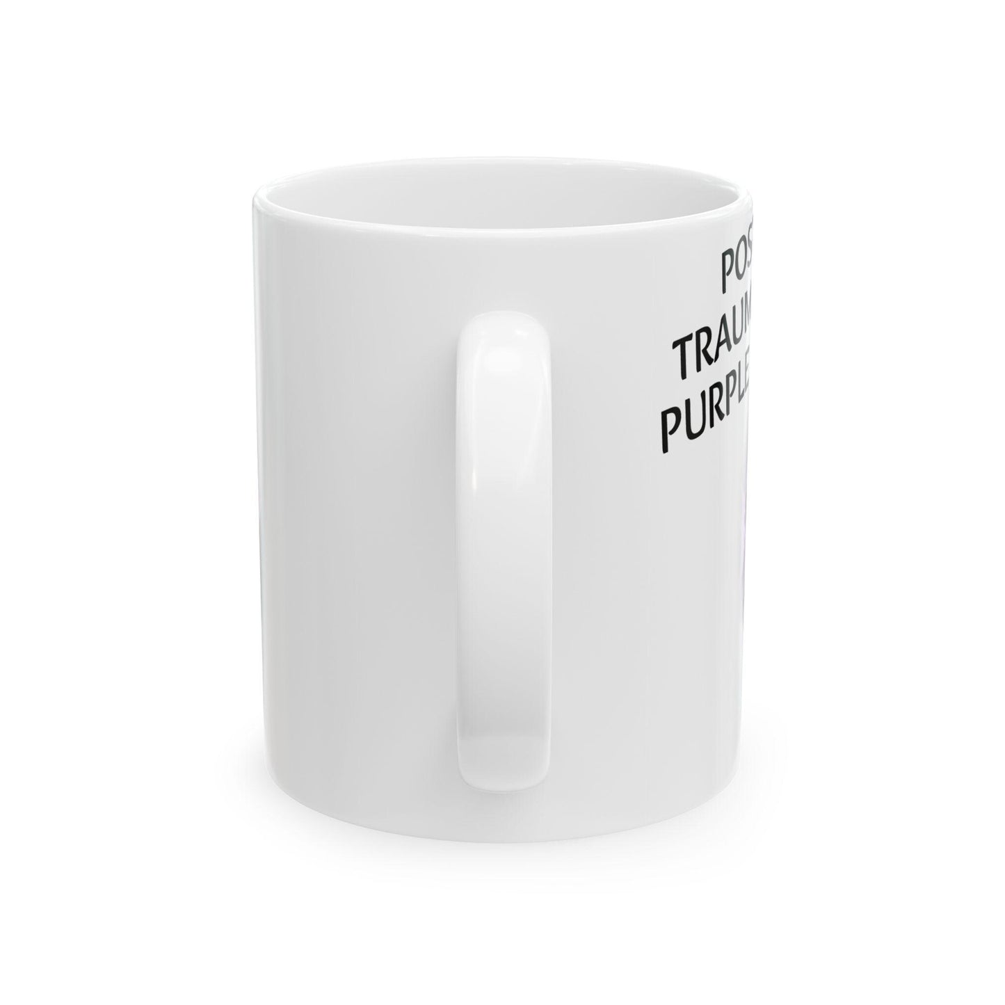 POST TRAUMATIC PURPLE - (11oz) Weed Strain Coffee Mugs - Stoner Gift, Weed Mug, Marijuana Gift; Wake and Bake Essentials; Cannabis Pot Decor