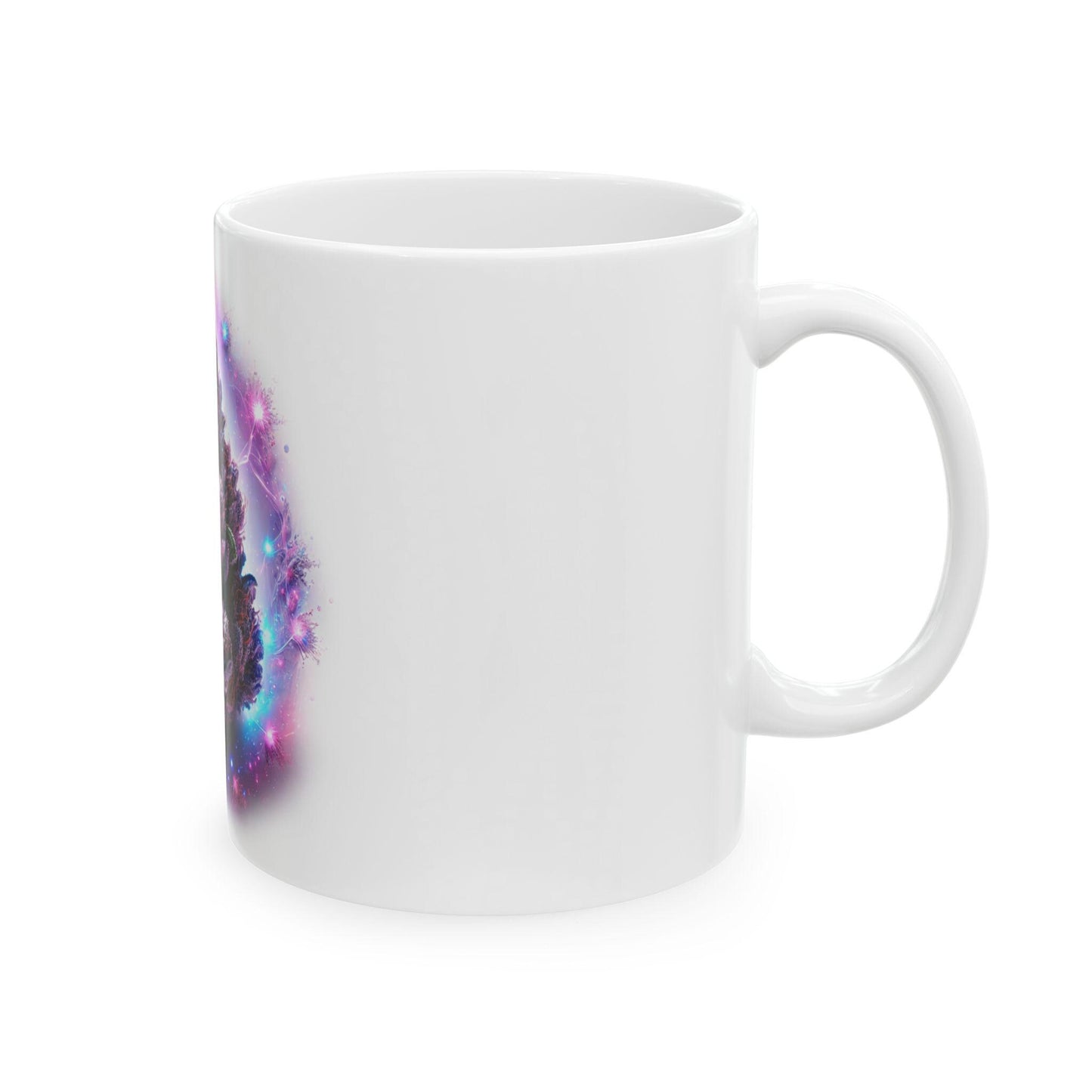 LAVENDER LUCY - (11oz) Weed Strain Coffee Mugs - Stoner Gift, Weed Mug, Marijuana Gift; Wake and Bake Essentials; Cannabis Pot Decor