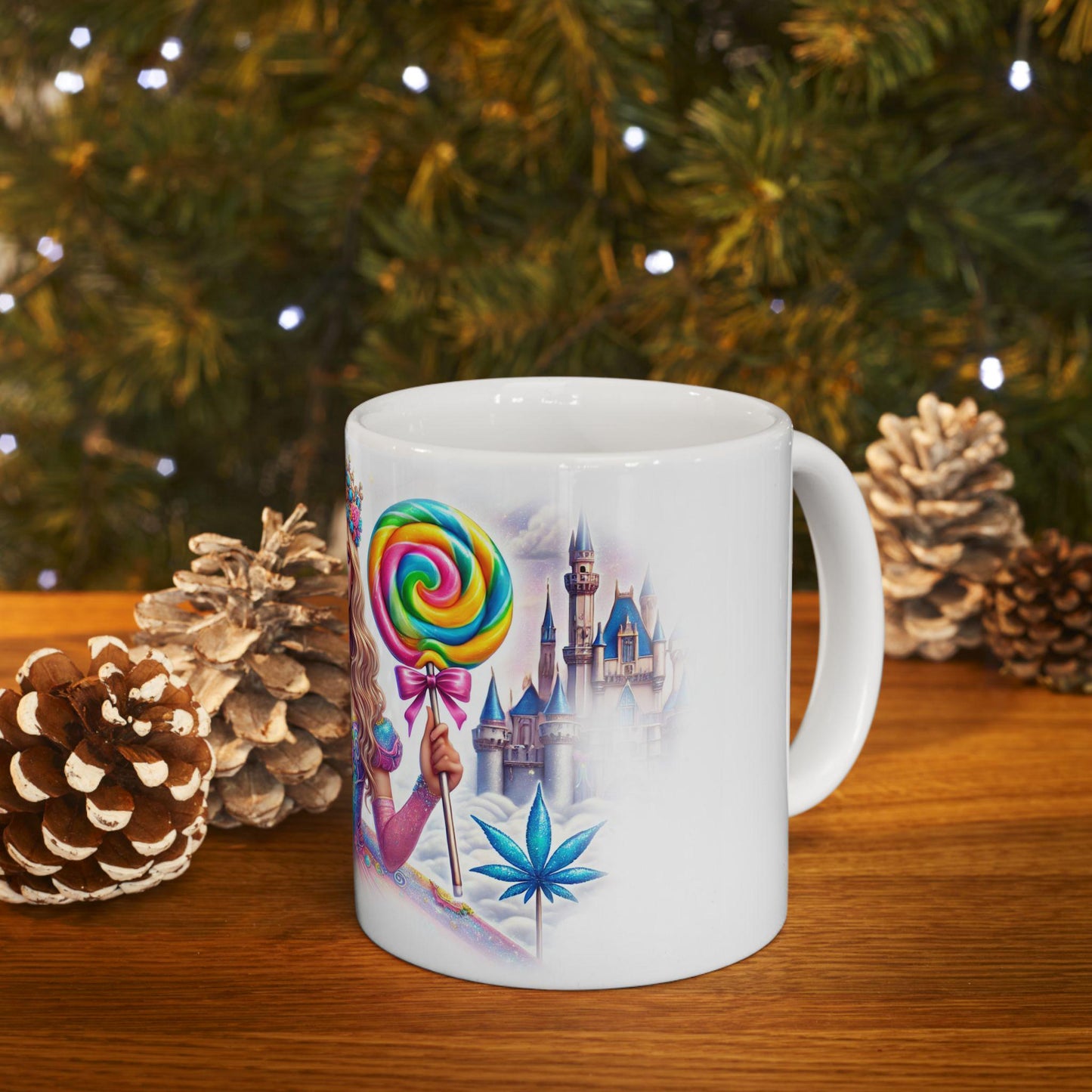 LA LA LAND - (11oz) Weed Strain Coffee Mugs - Stoner Gift, Weed Mug, Marijuana Gift; Wake and Bake Essentials; Cannabis Pot Decor